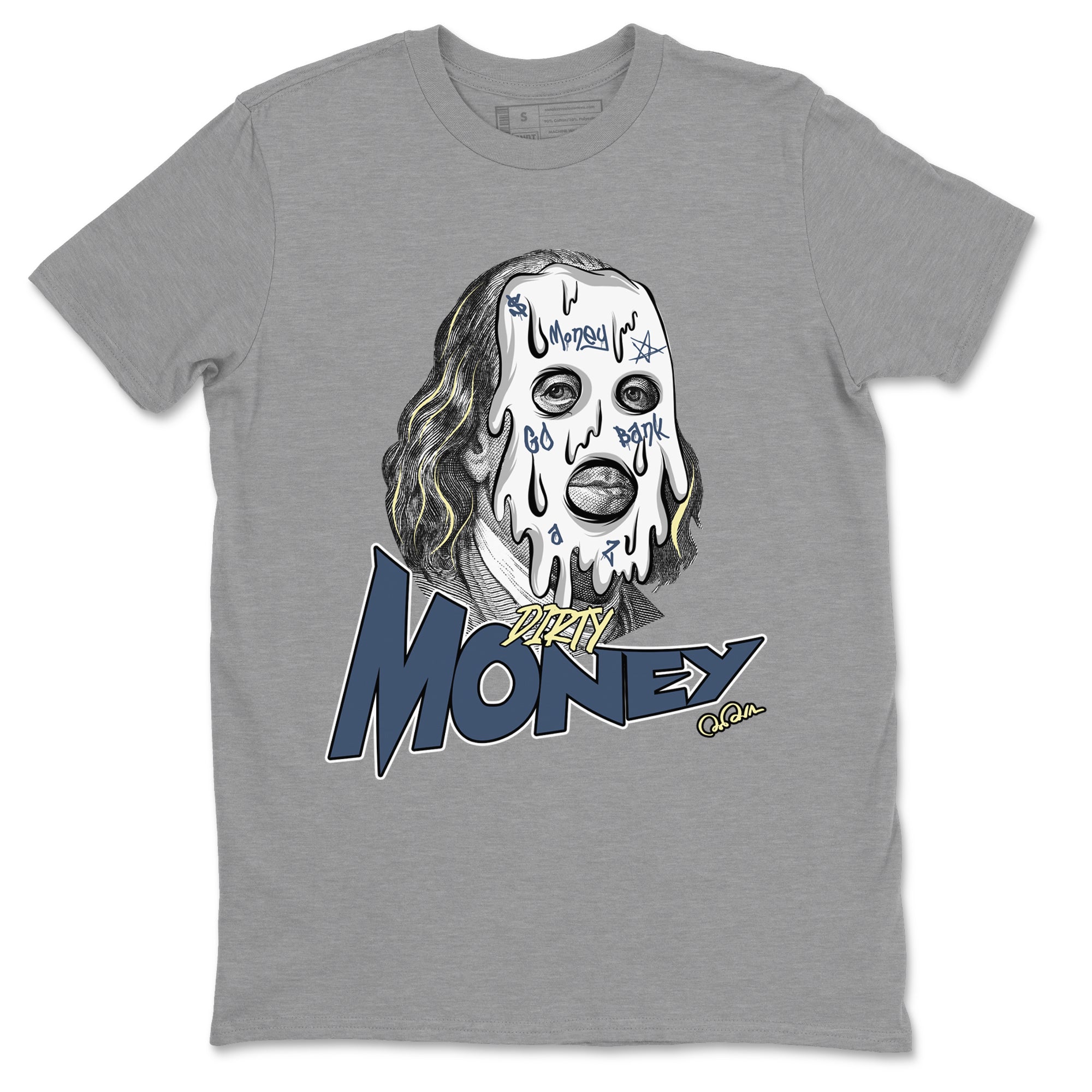 Dirty Money snkmatch Tee - Air Jordan 5 A Ma Maniere x Photon Dust