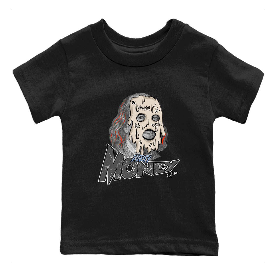 Dirty Money Kids Tops - Air Jordan 5 Craft