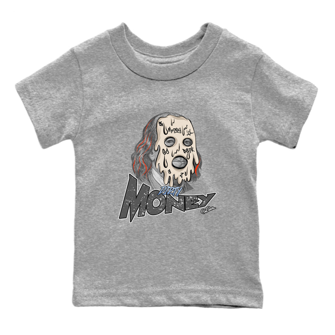 Dirty Money Kids Tops - Air Jordan 5 Craft