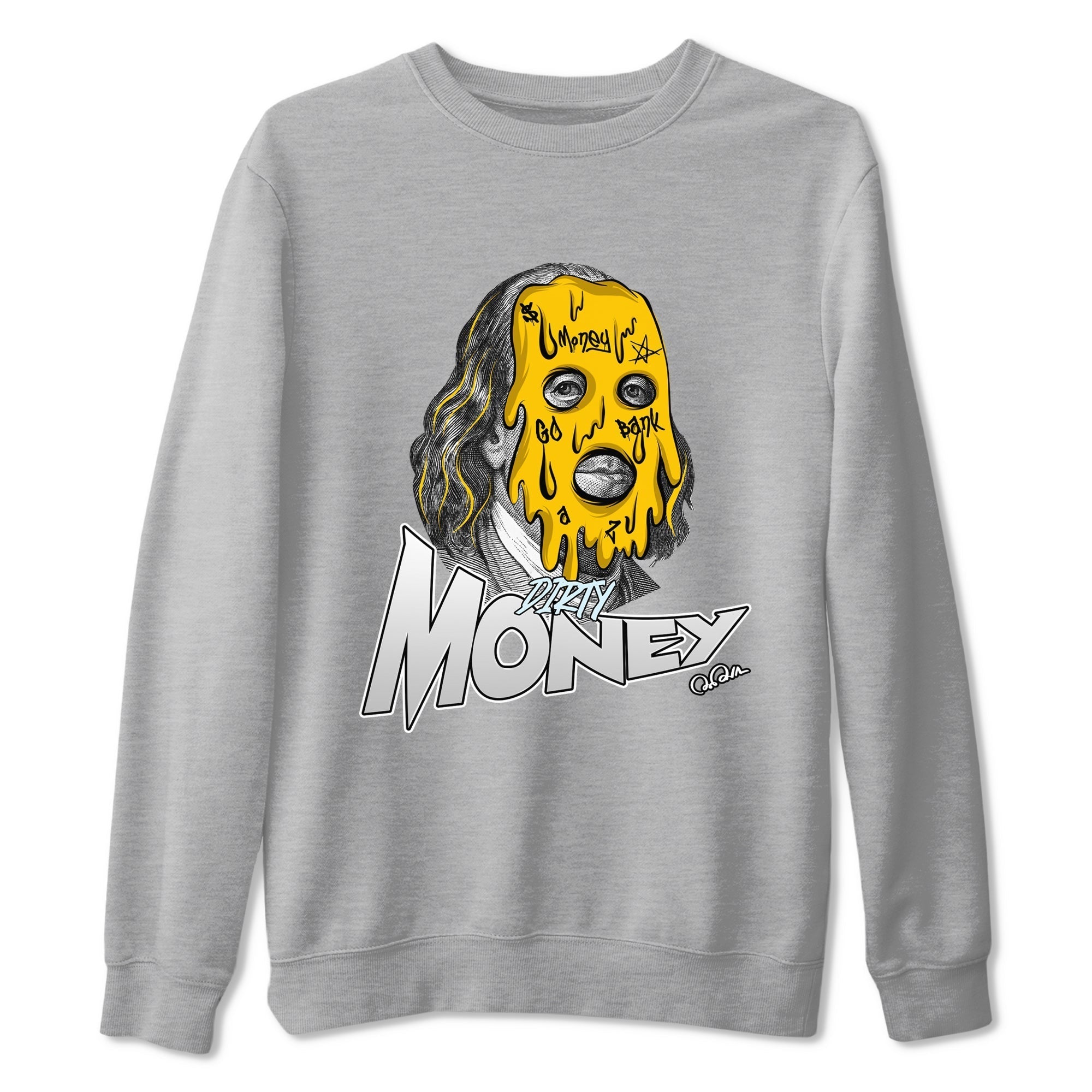 Dirty Money snkmatch Tee - Air Jordan 6 Yellow Ochre