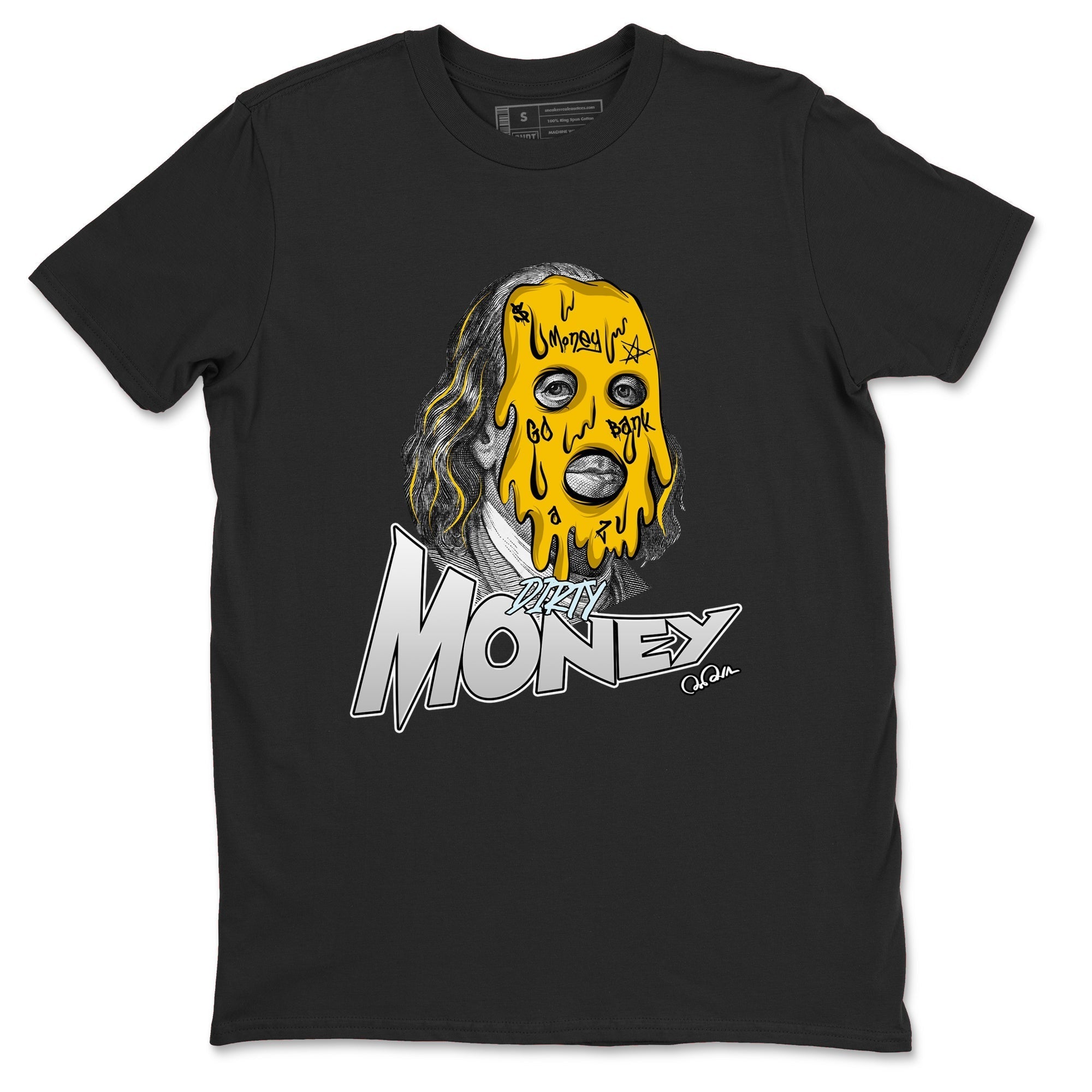 Dirty Money snkmatch Tee - Air Jordan 6 Yellow Ochre