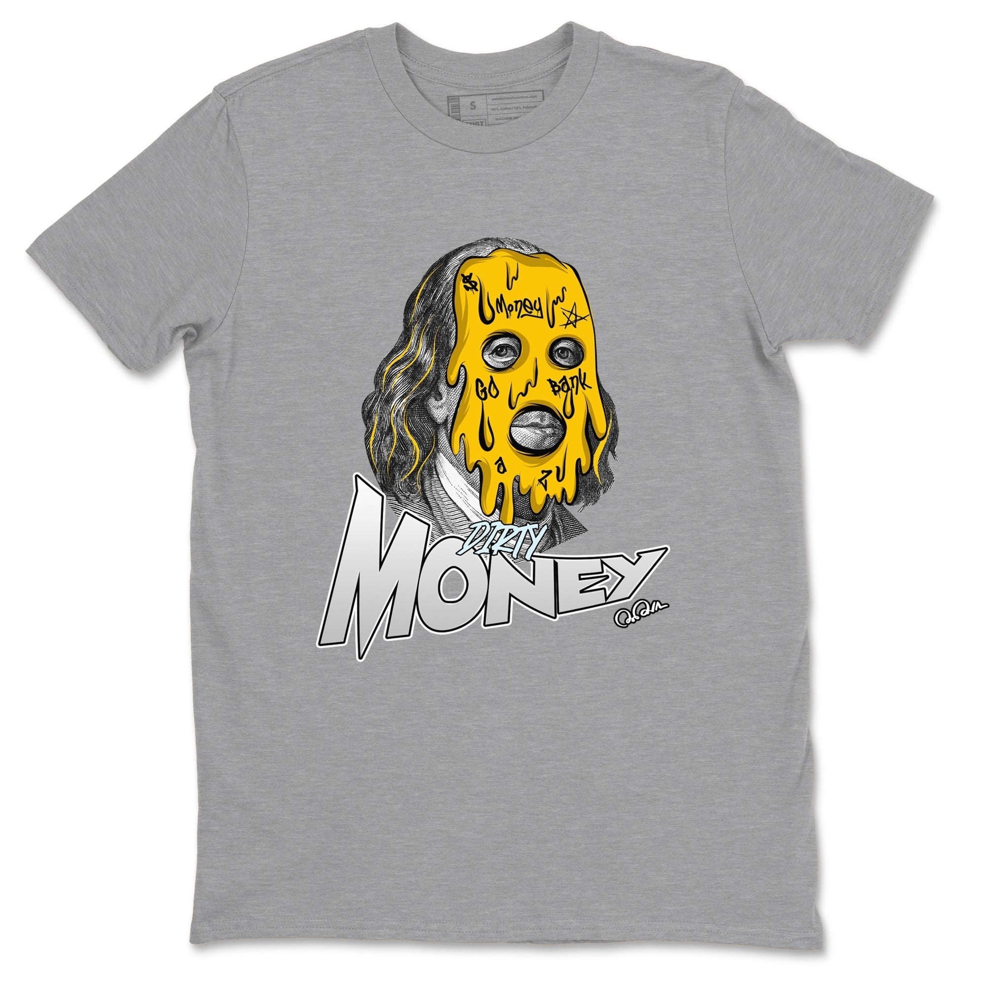 Dirty Money snkmatch Tee - Air Jordan 6 Yellow Ochre
