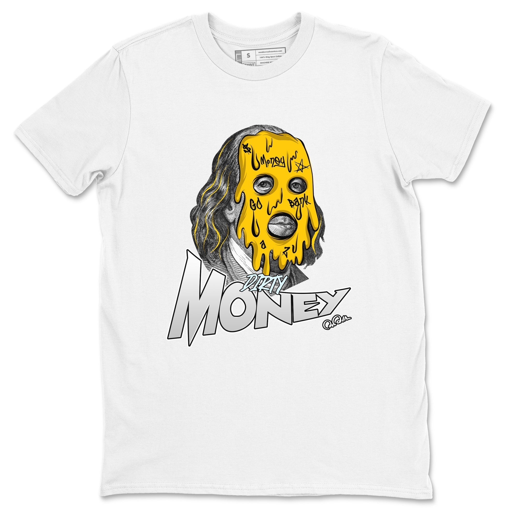 Dirty Money snkmatch Tee - Air Jordan 6 Yellow Ochre