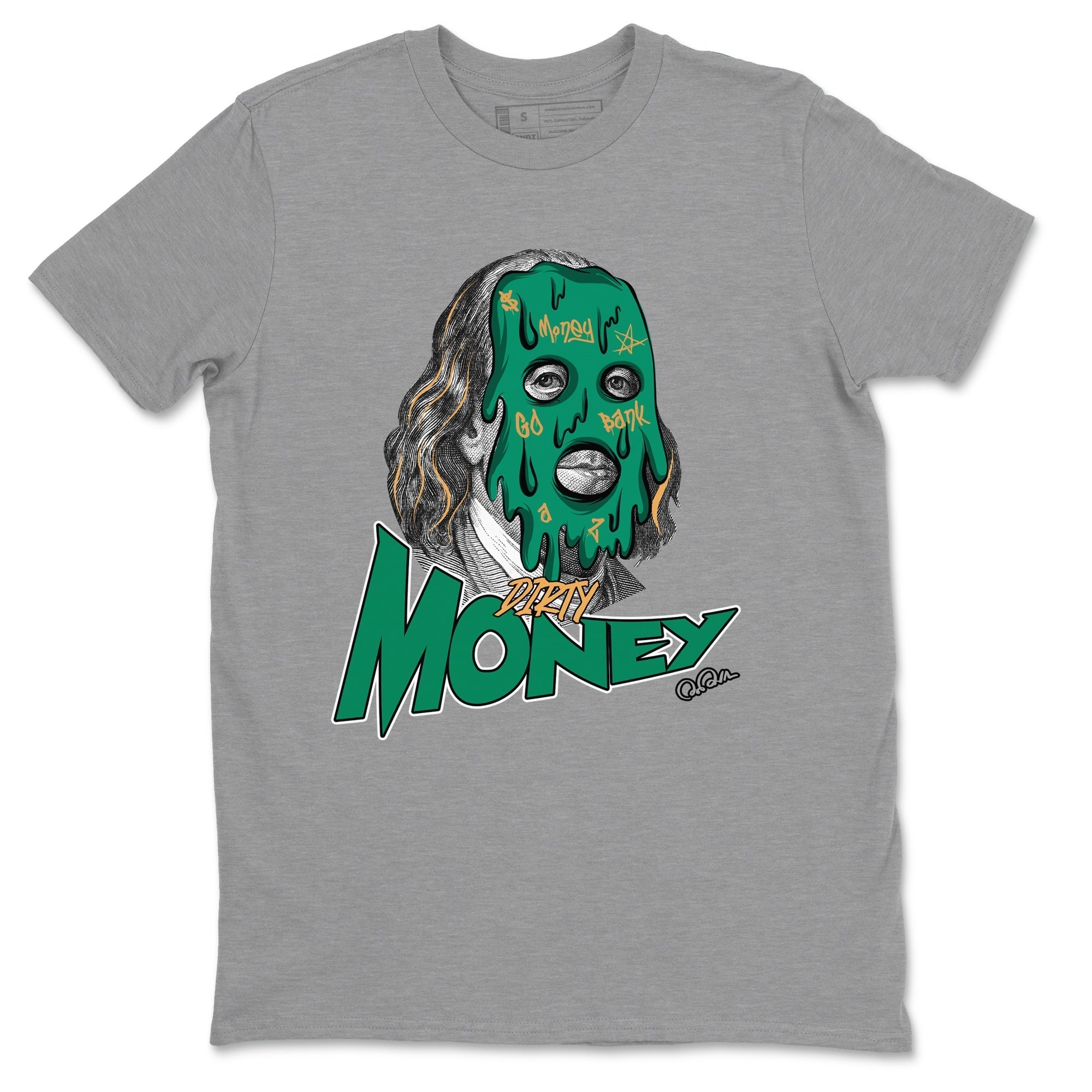 Dirty Money snkmatch Tee - Samba Collegiate Green Gum