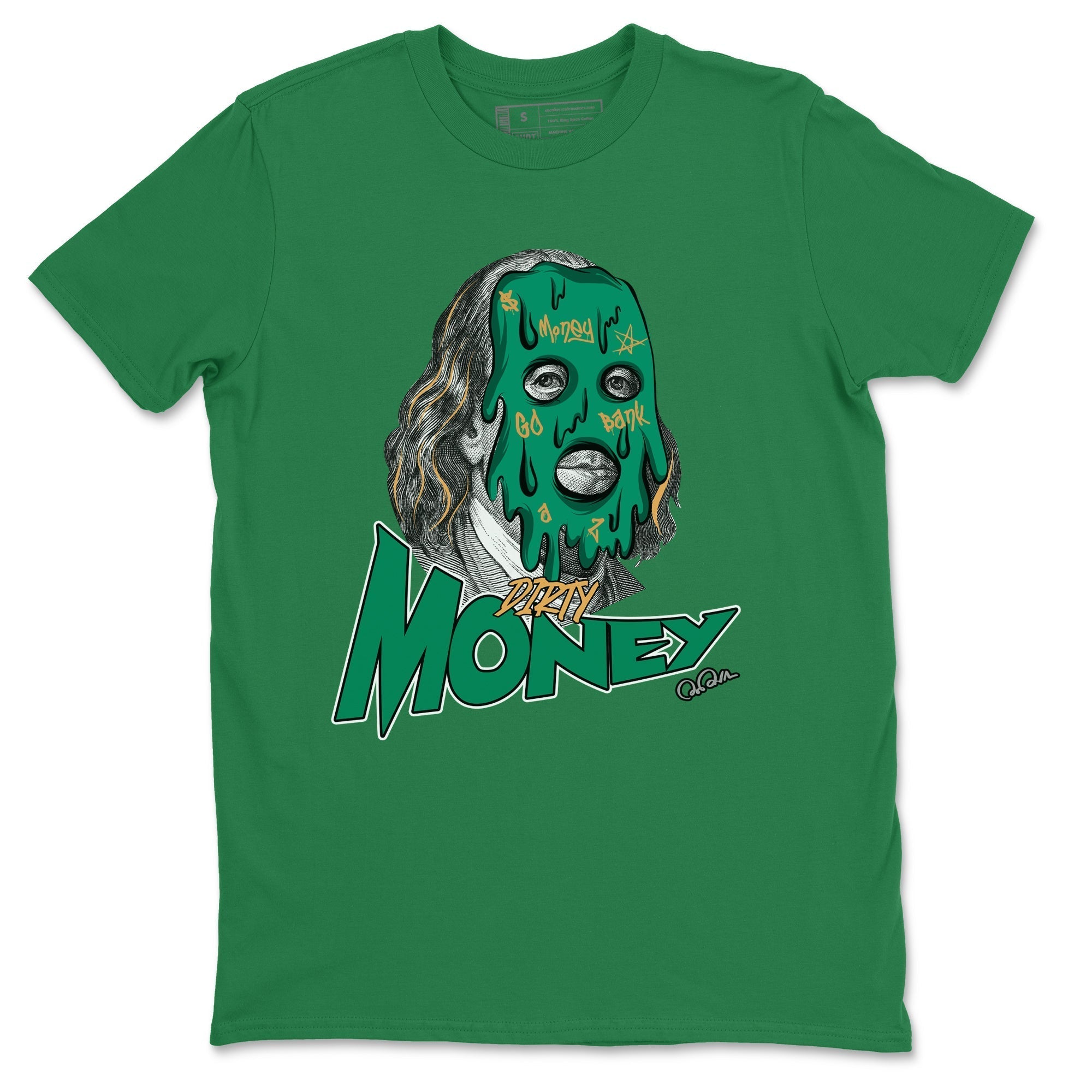 Dirty Money snkmatch Tee - Samba Collegiate Green Gum