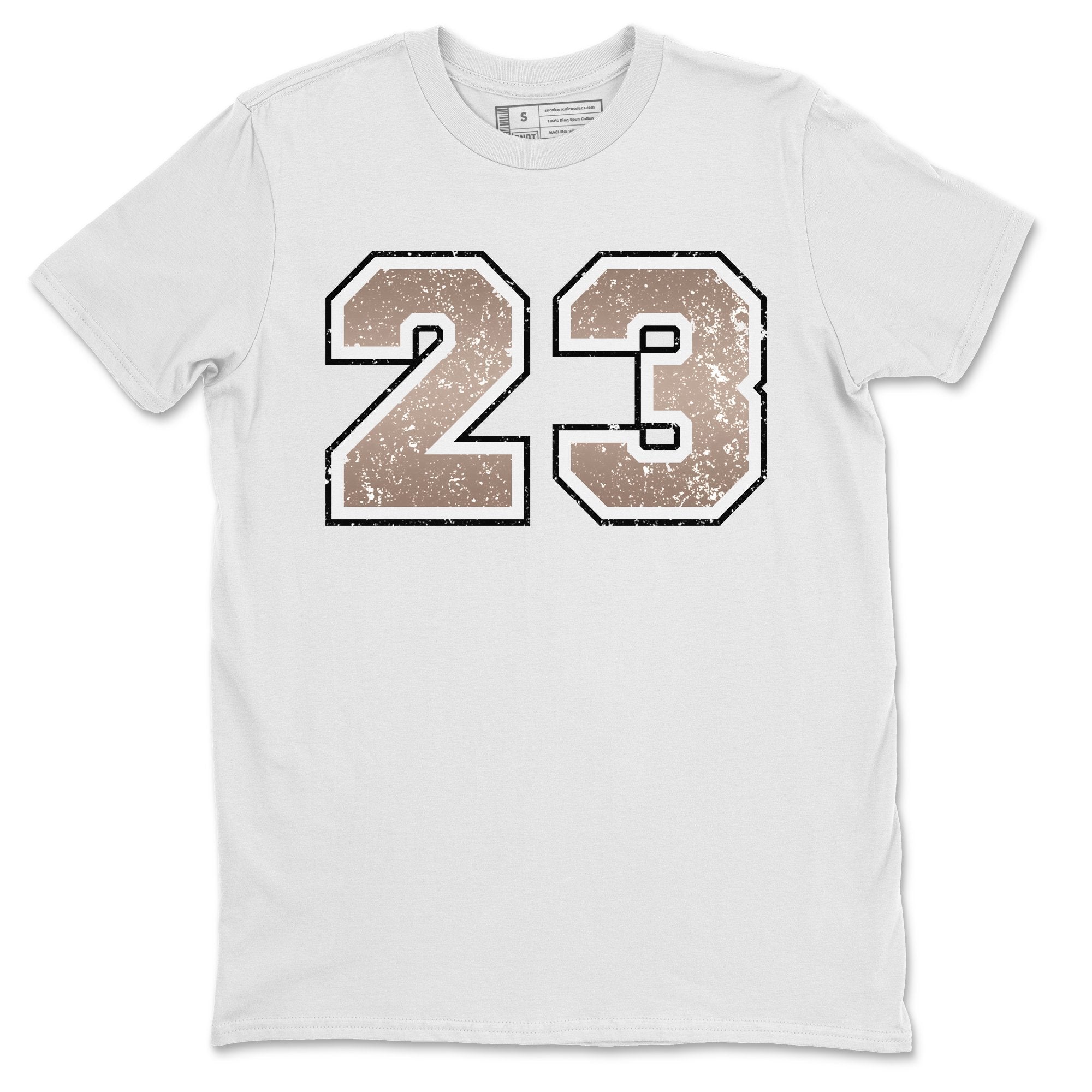 Distressed 23 Unisex Tops - Air Jordan 4 Taupe Haze