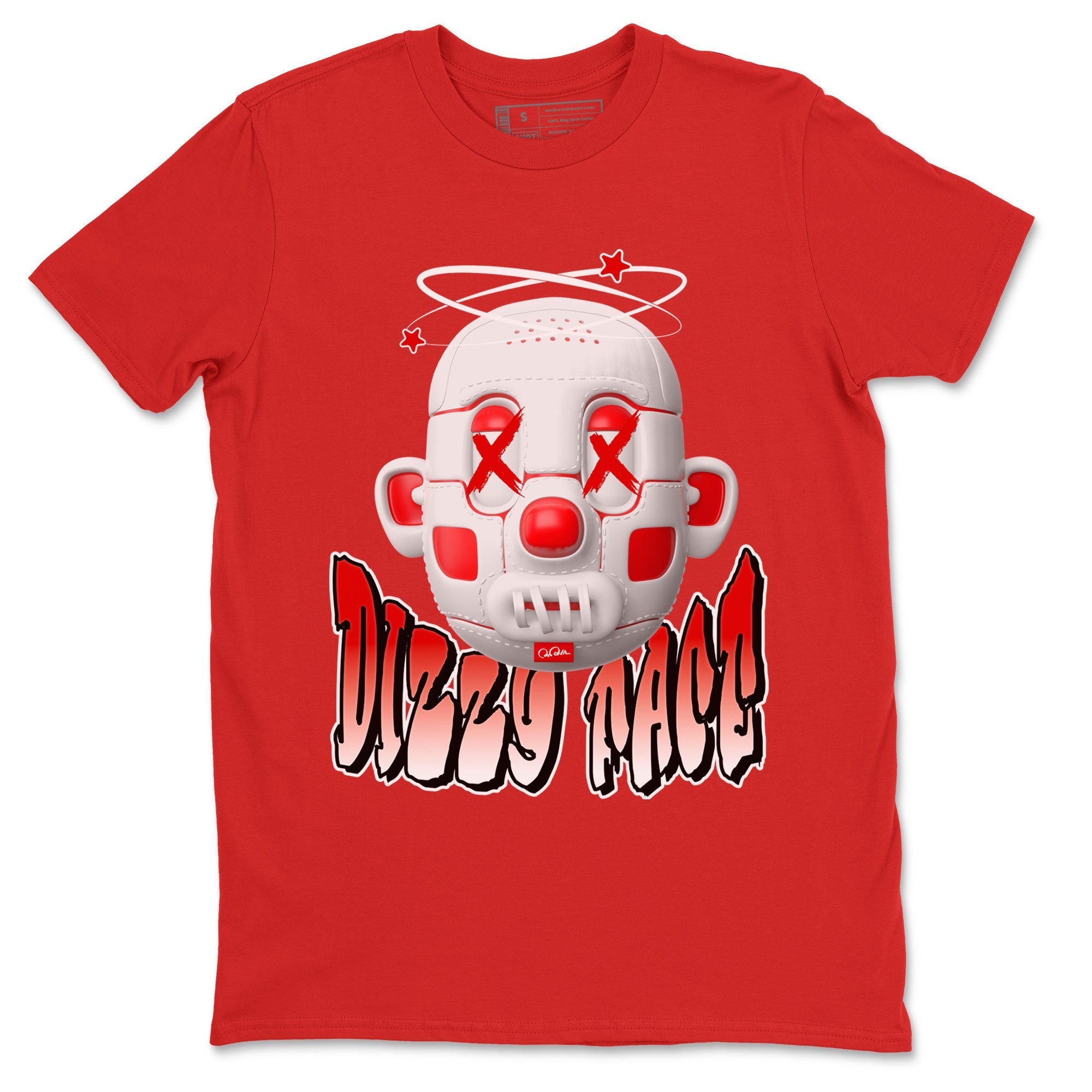 Dizzy Face snkmatch Tee - Air Jordan 1 University Red