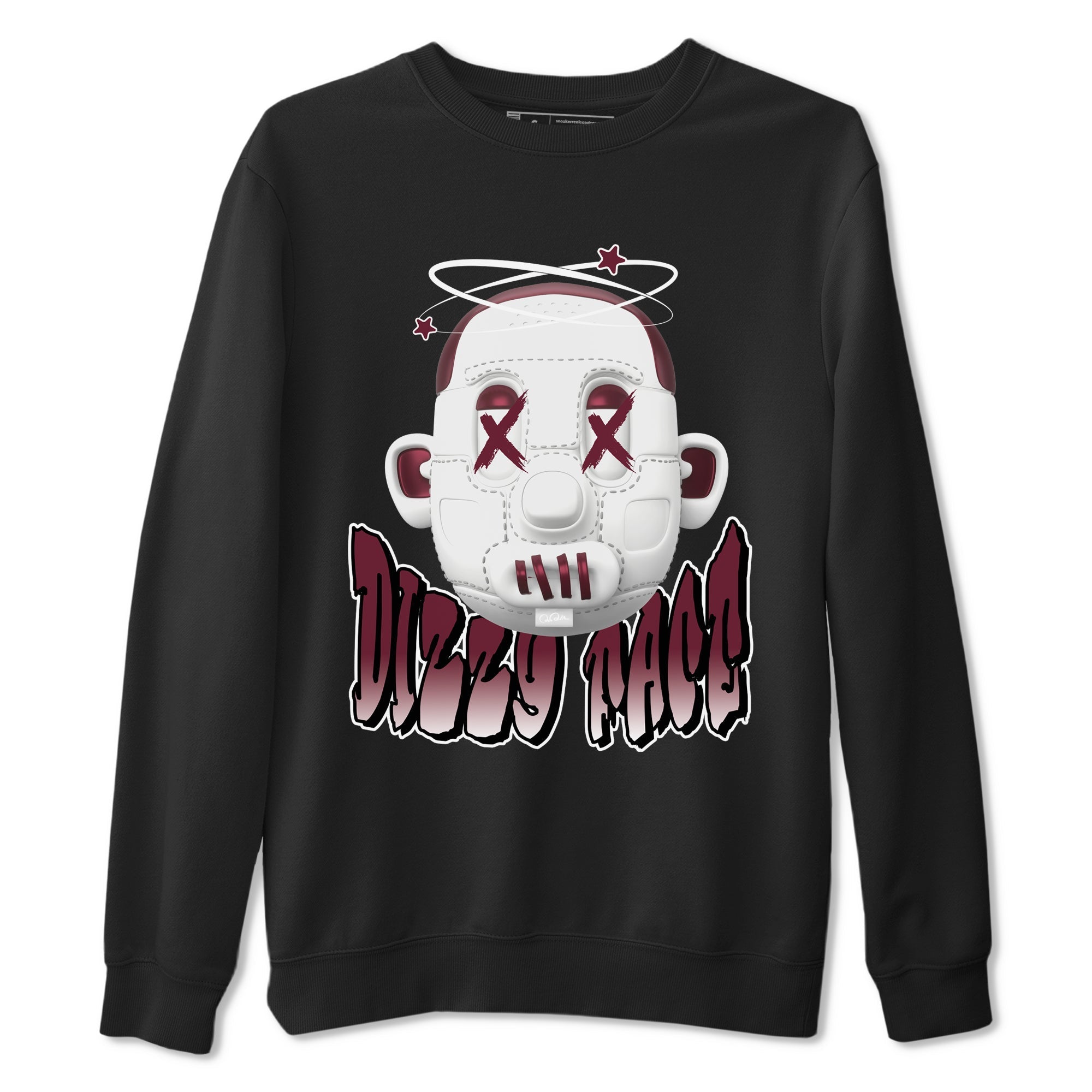 Dizzy Face snkmatch Tee - Air Jordan 1 Metallic Burgundy