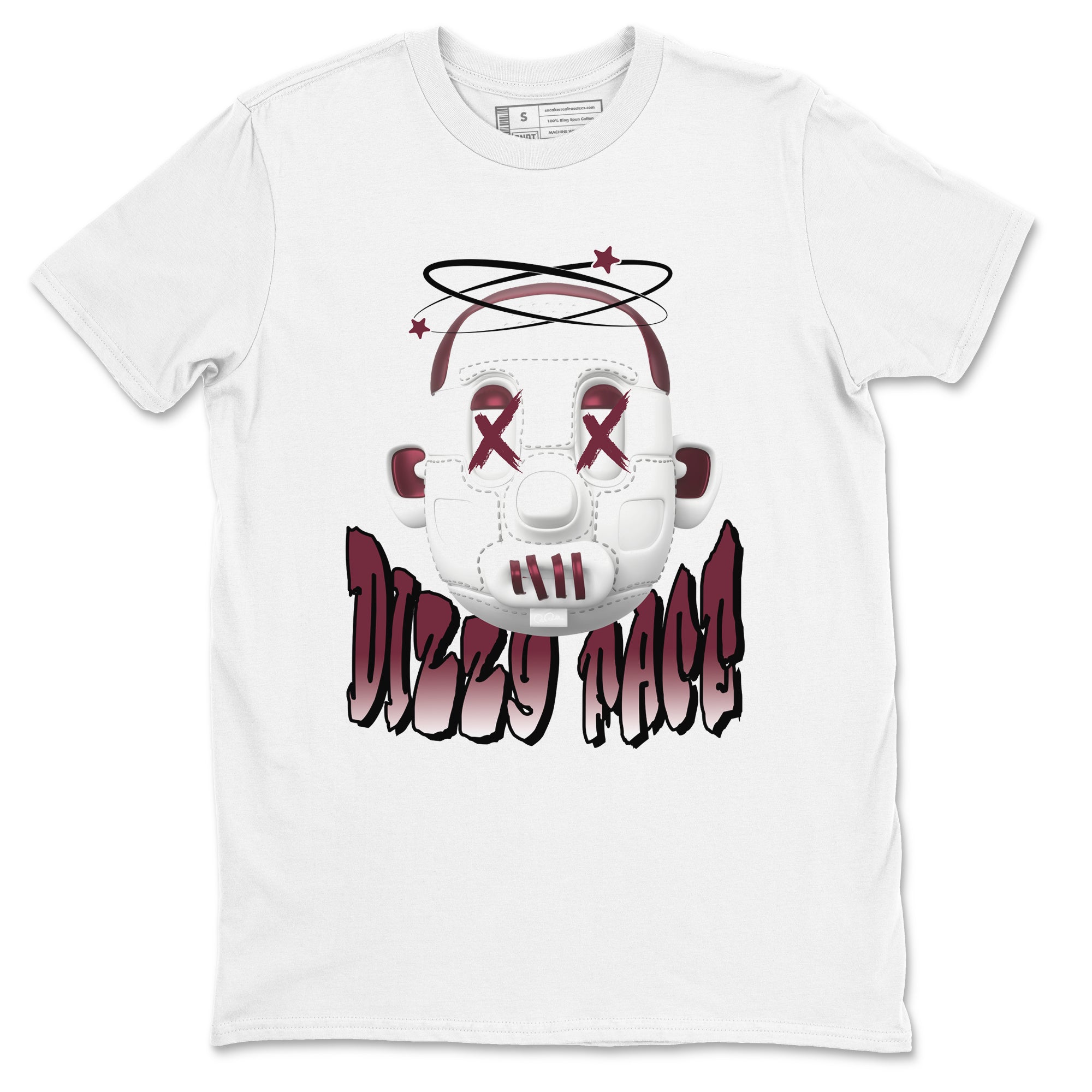 Dizzy Face snkmatch Tee - Air Jordan 1 Metallic Burgundy
