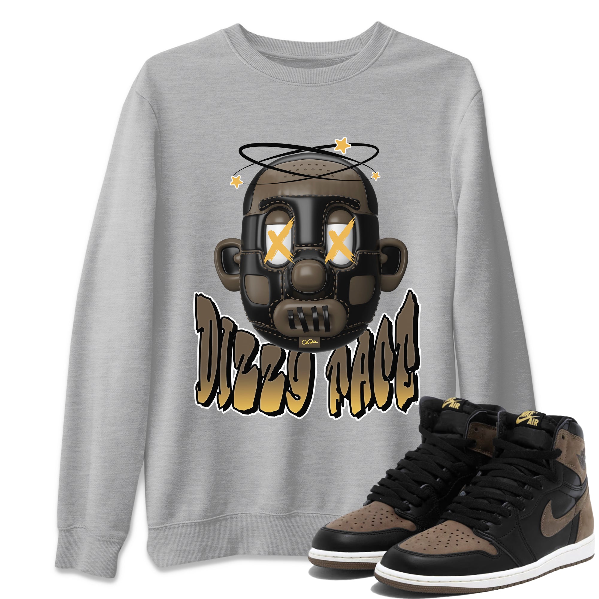 Dizzy Face snkmatch Tee - Air Jordan 1 Palomino