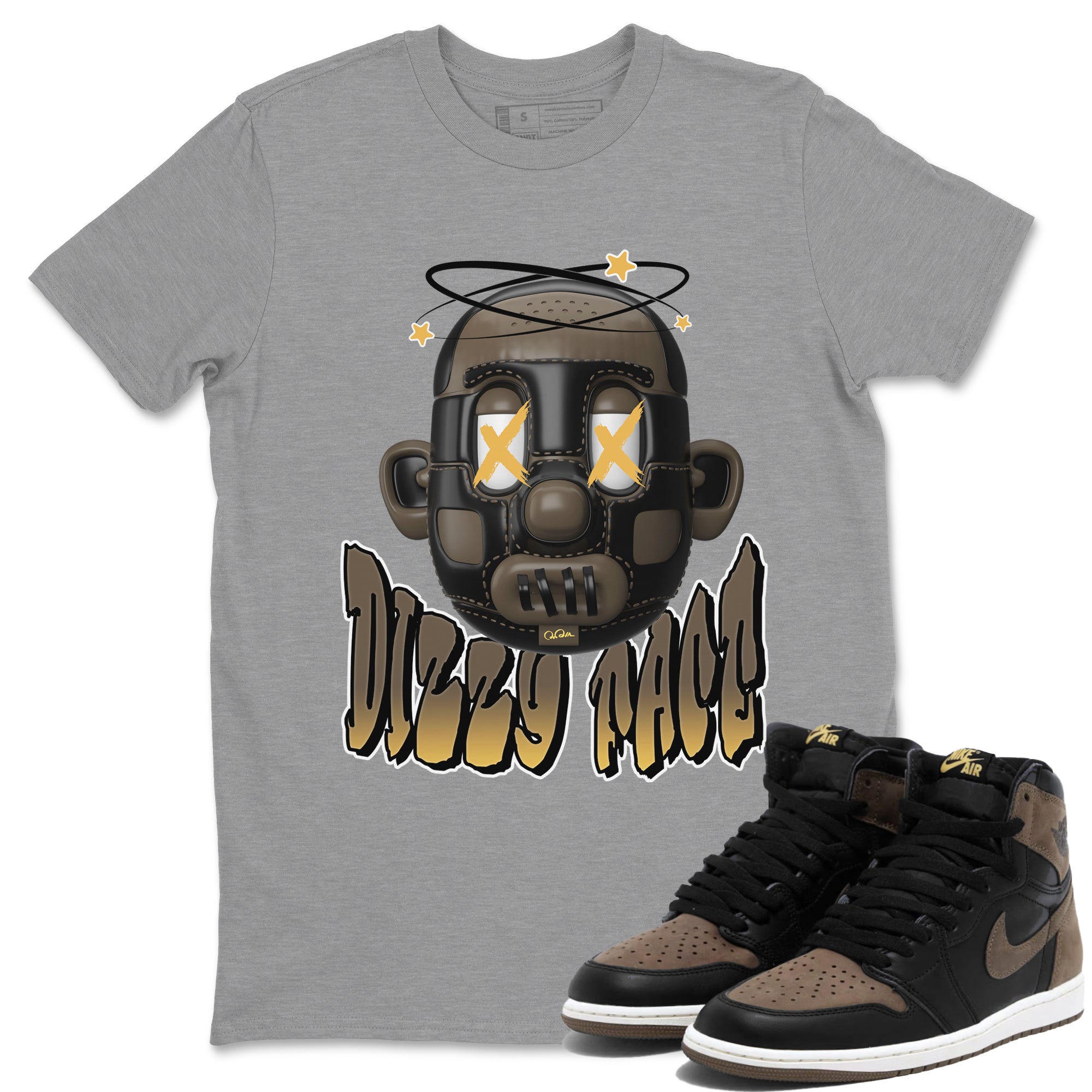 Dizzy Face snkmatch Tee - Air Jordan 1 Palomino