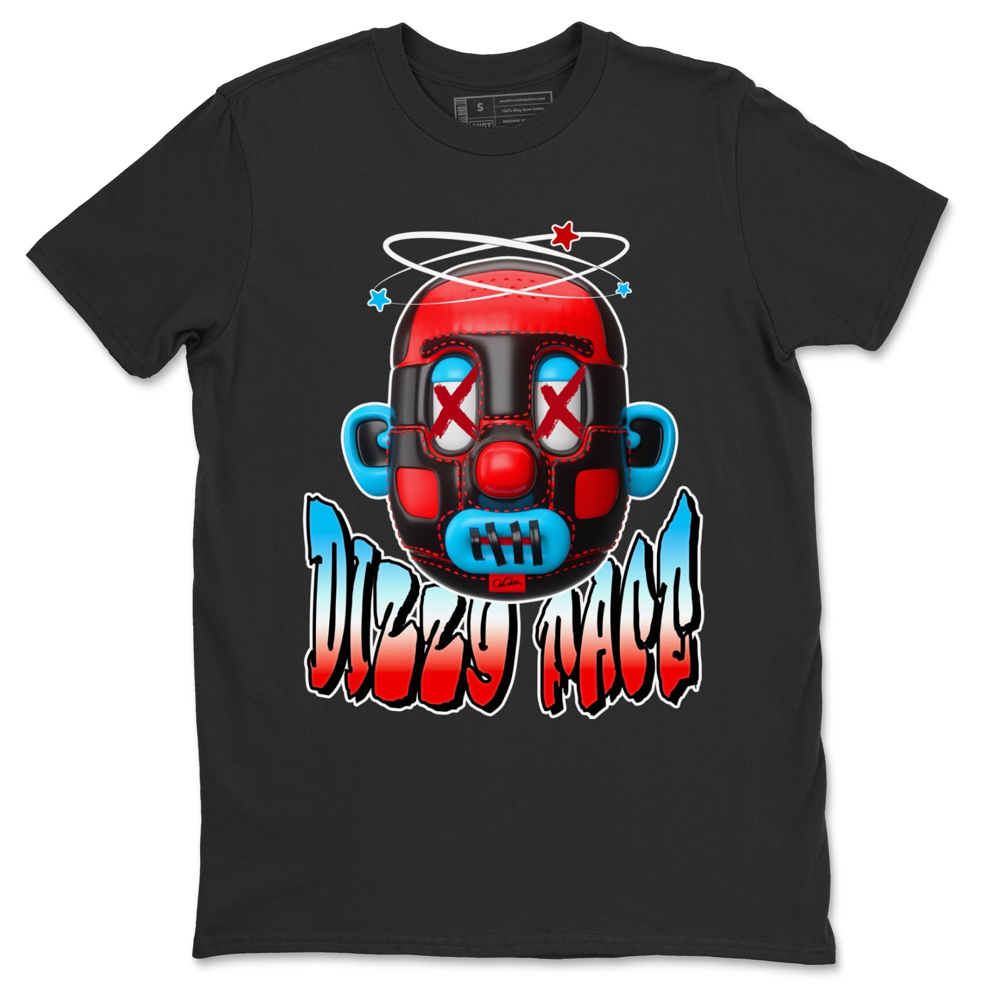 Dizzy Face Unisex Tops - Air Jordan 1 UNC to Chicago