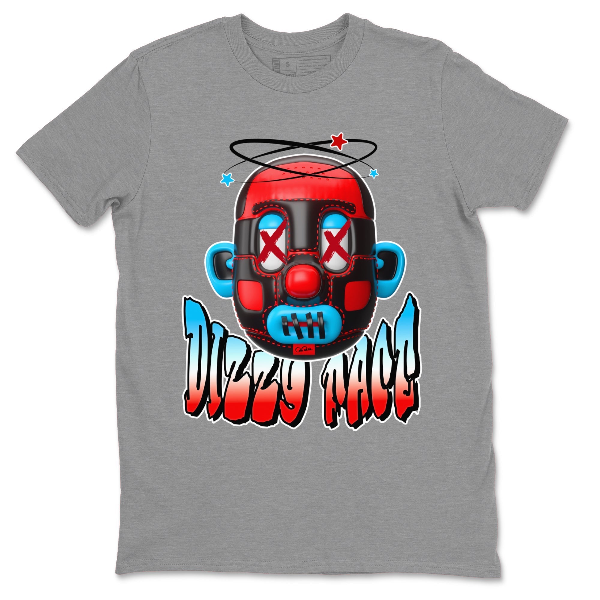 Dizzy Face Unisex Tops - Air Jordan 1 UNC to Chicago