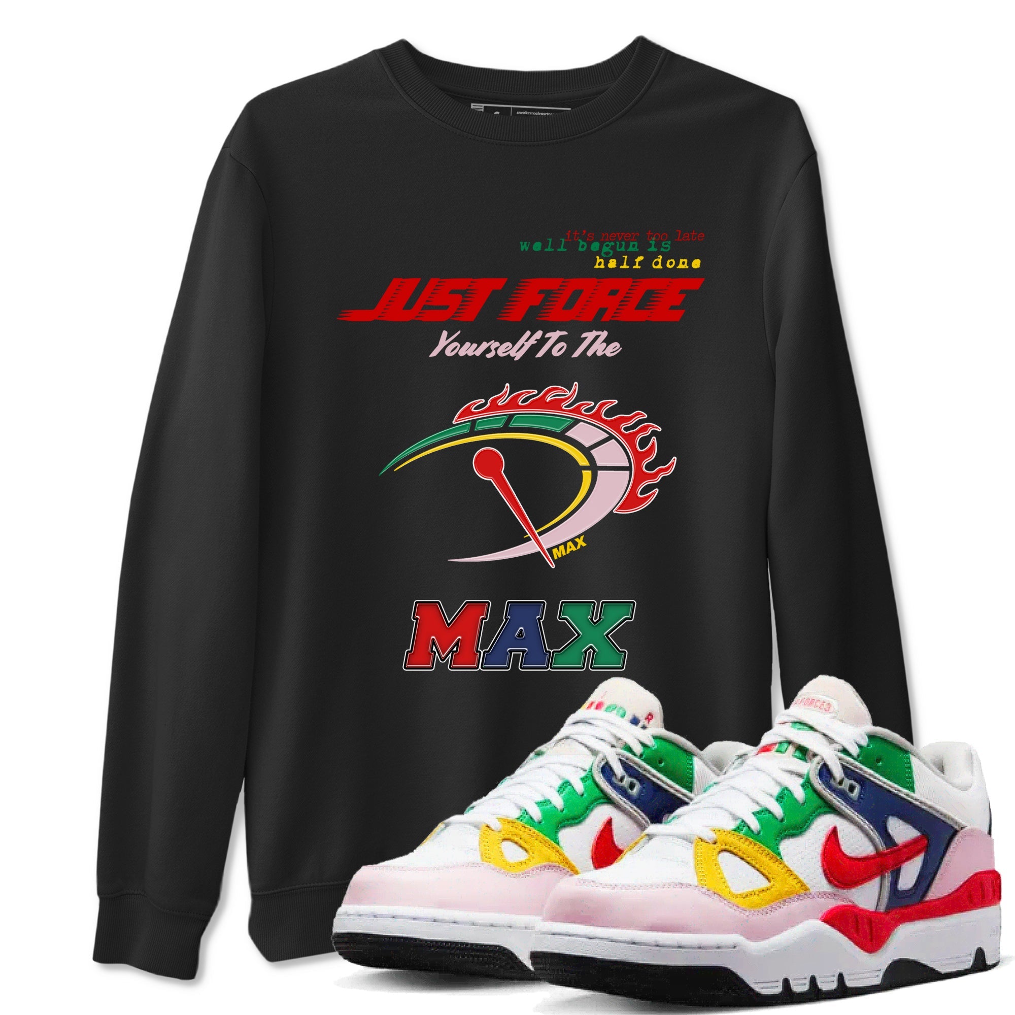 Do It To The Max snkmatch Tees - Air Force 3 Blue Void and Tour Yellow