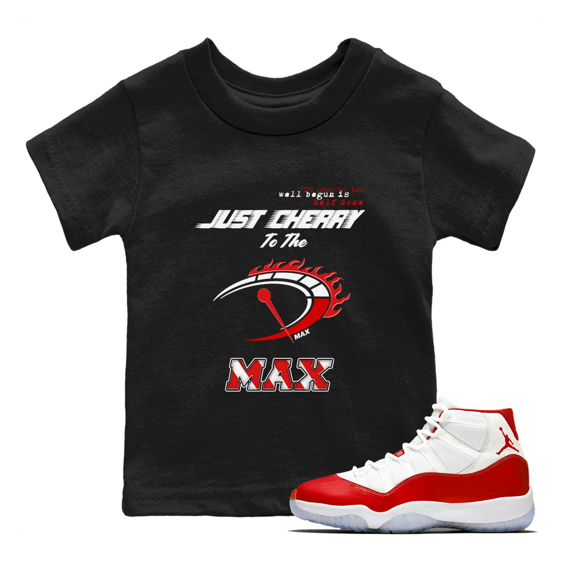 Do It To The Max snkmatch Tees Kids - Air Jordan 11 Cherry