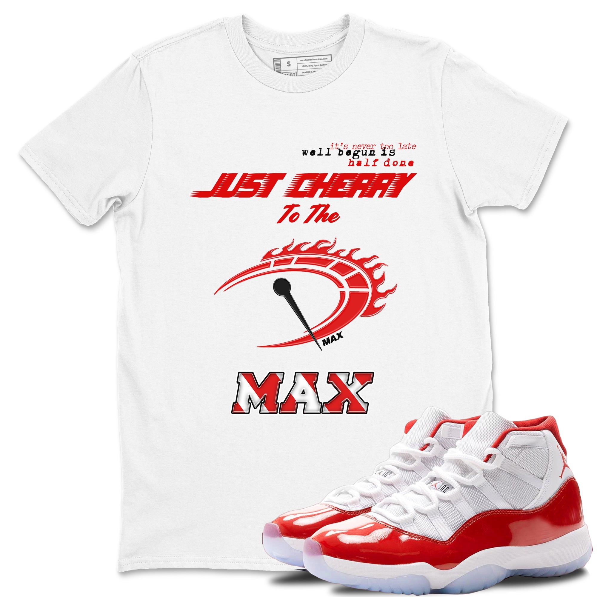 Do It To The Max snkmatch Tees - Air Jordan 11 Cherry