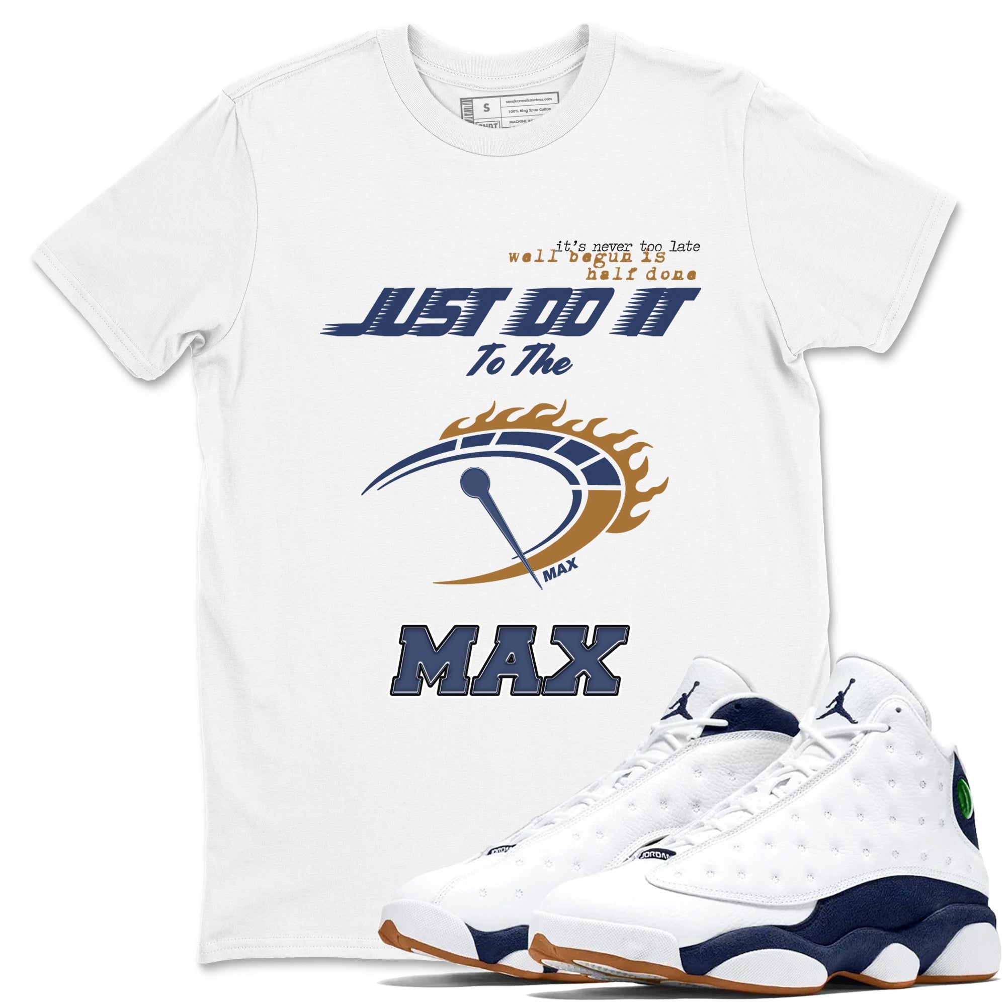 Do It To The Max snkmatch Tees - Air Jordan 13 Midnight Navy