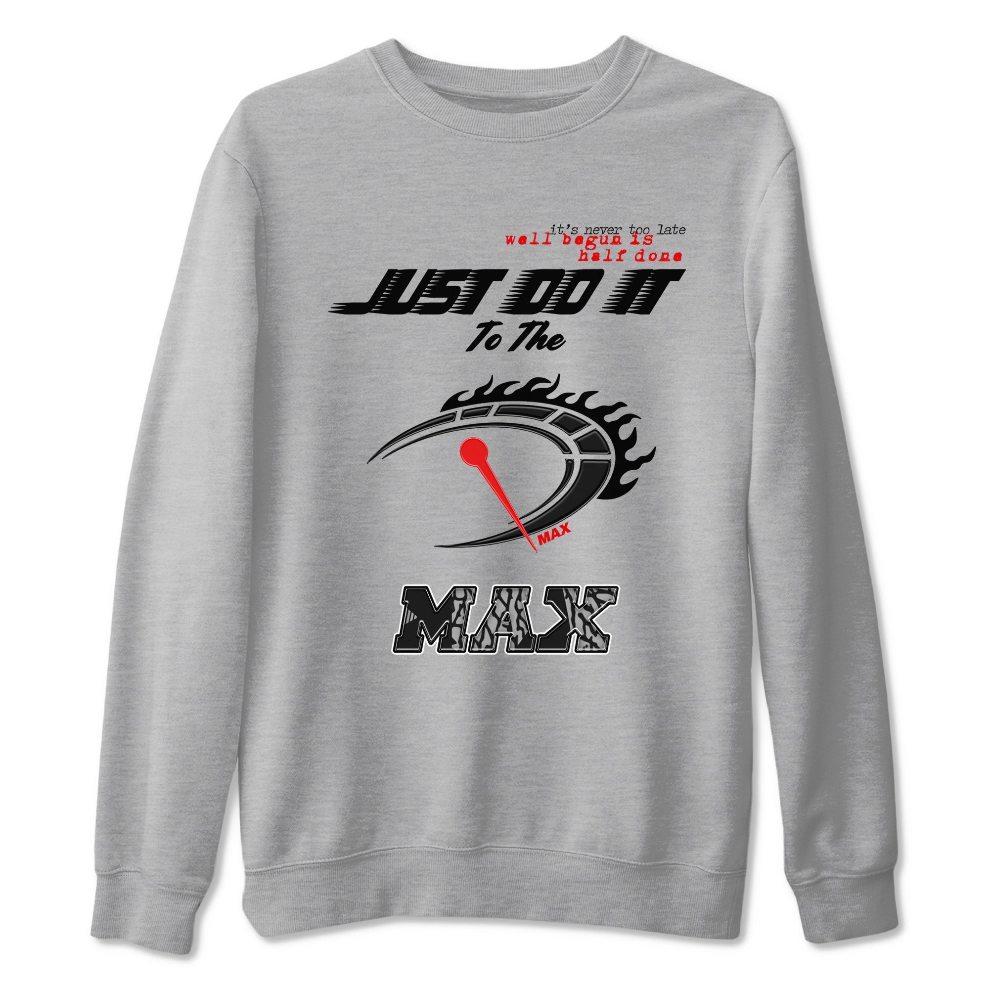 Do It To The Max snkmatch Tees - Air Jordan 3 Black Cement