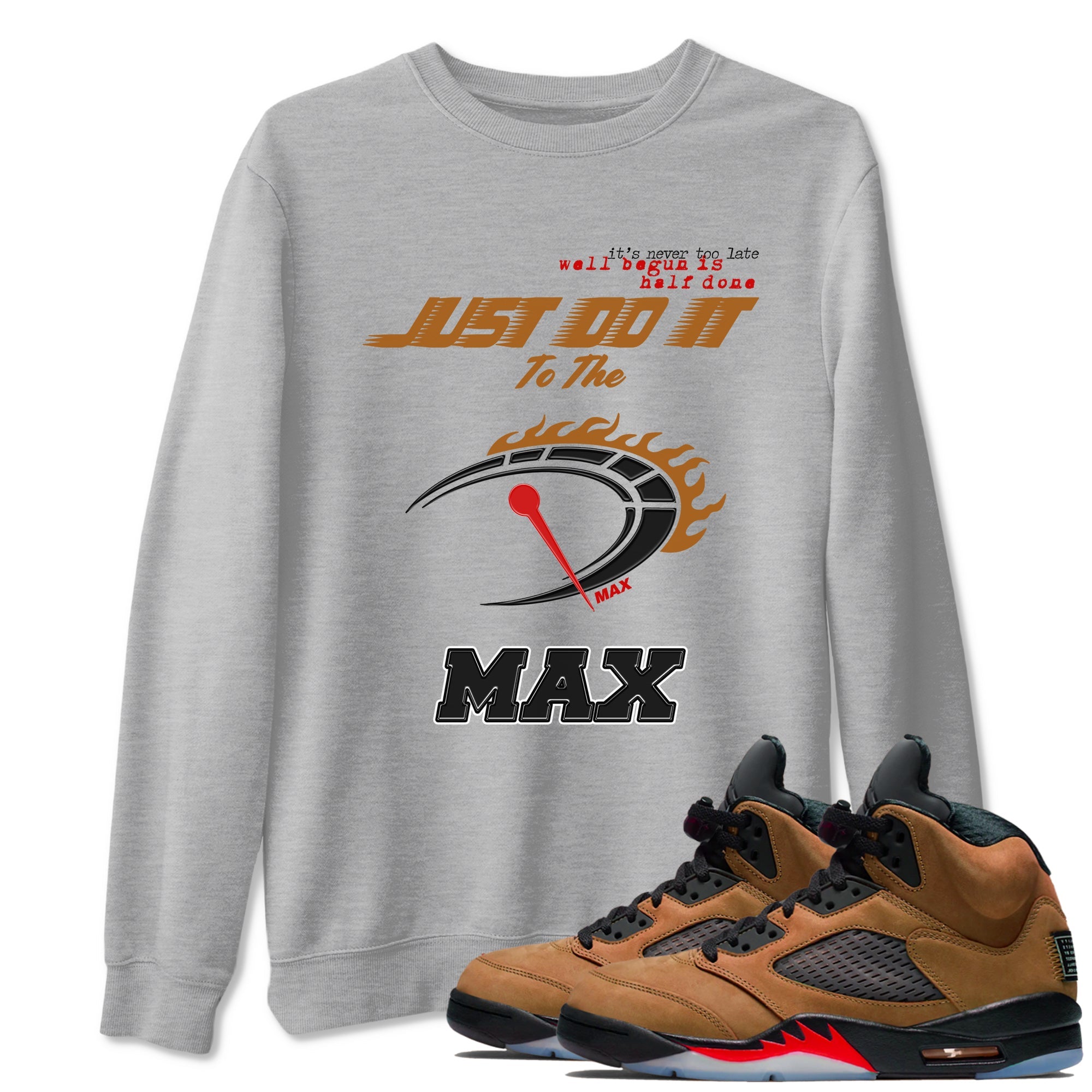 Do It To The Max snkmatch Tees - Air Jordan 5 Archaeo Brown