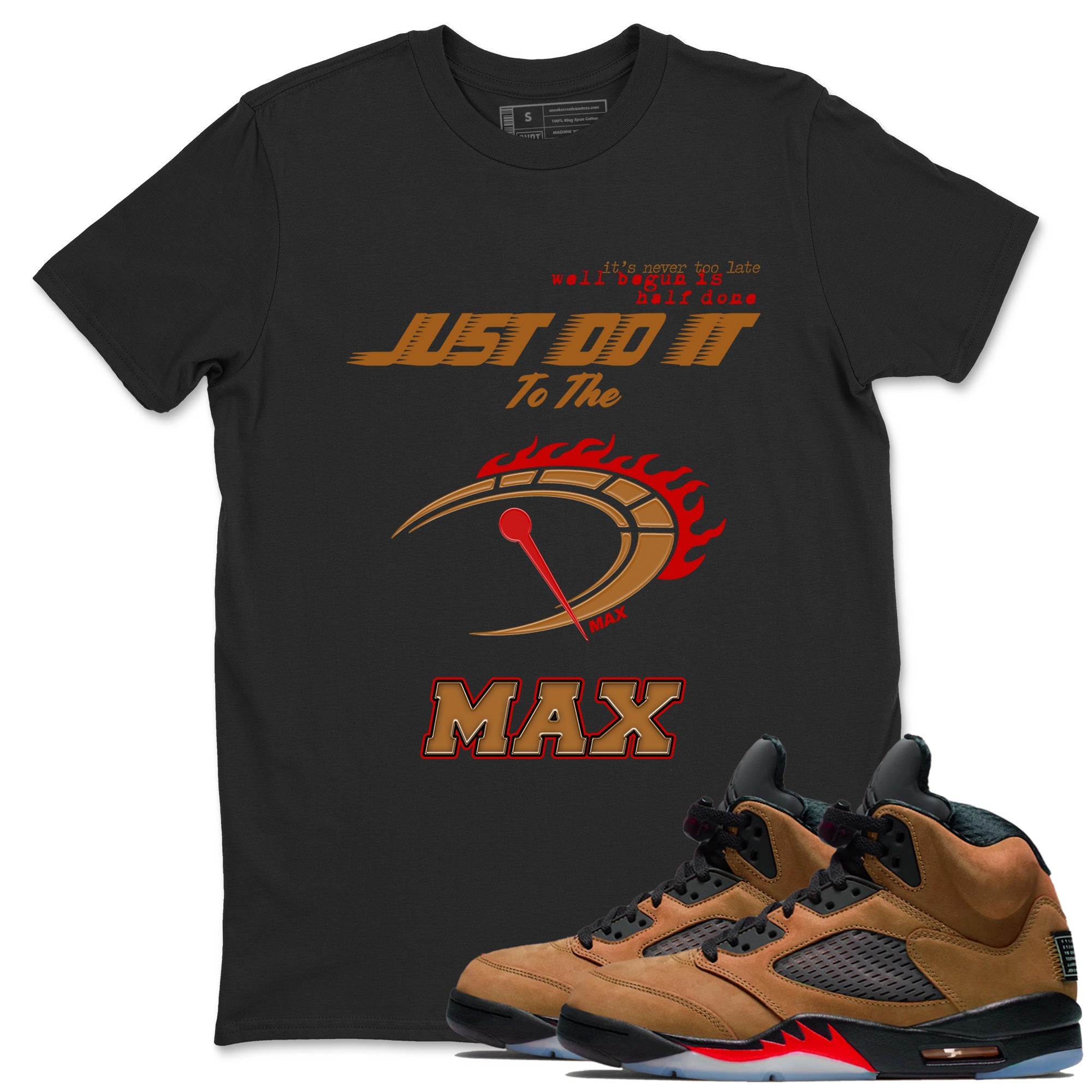 Do It To The Max snkmatch Tees - Air Jordan 5 Archaeo Brown