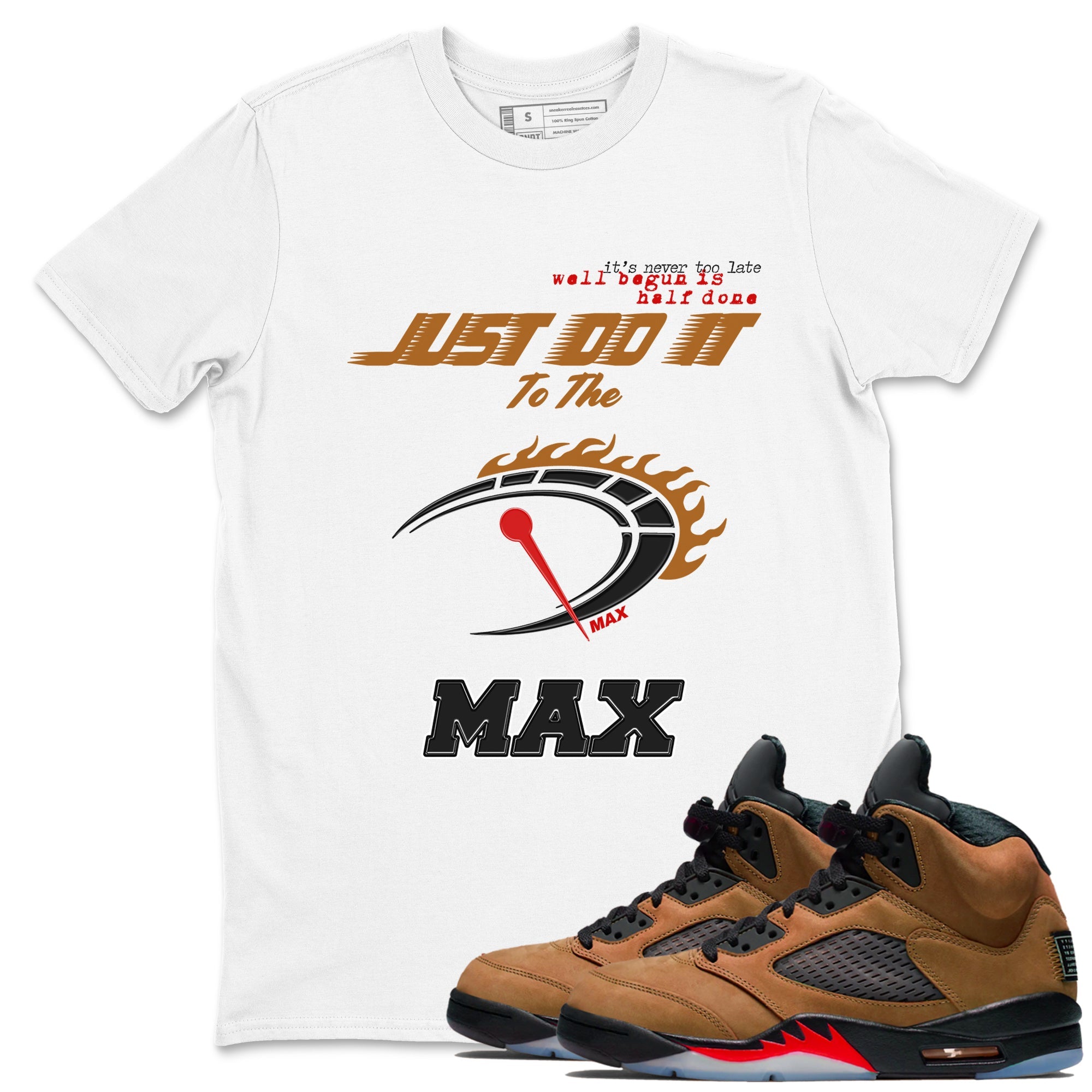 Do It To The Max snkmatch Tees - Air Jordan 5 Archaeo Brown