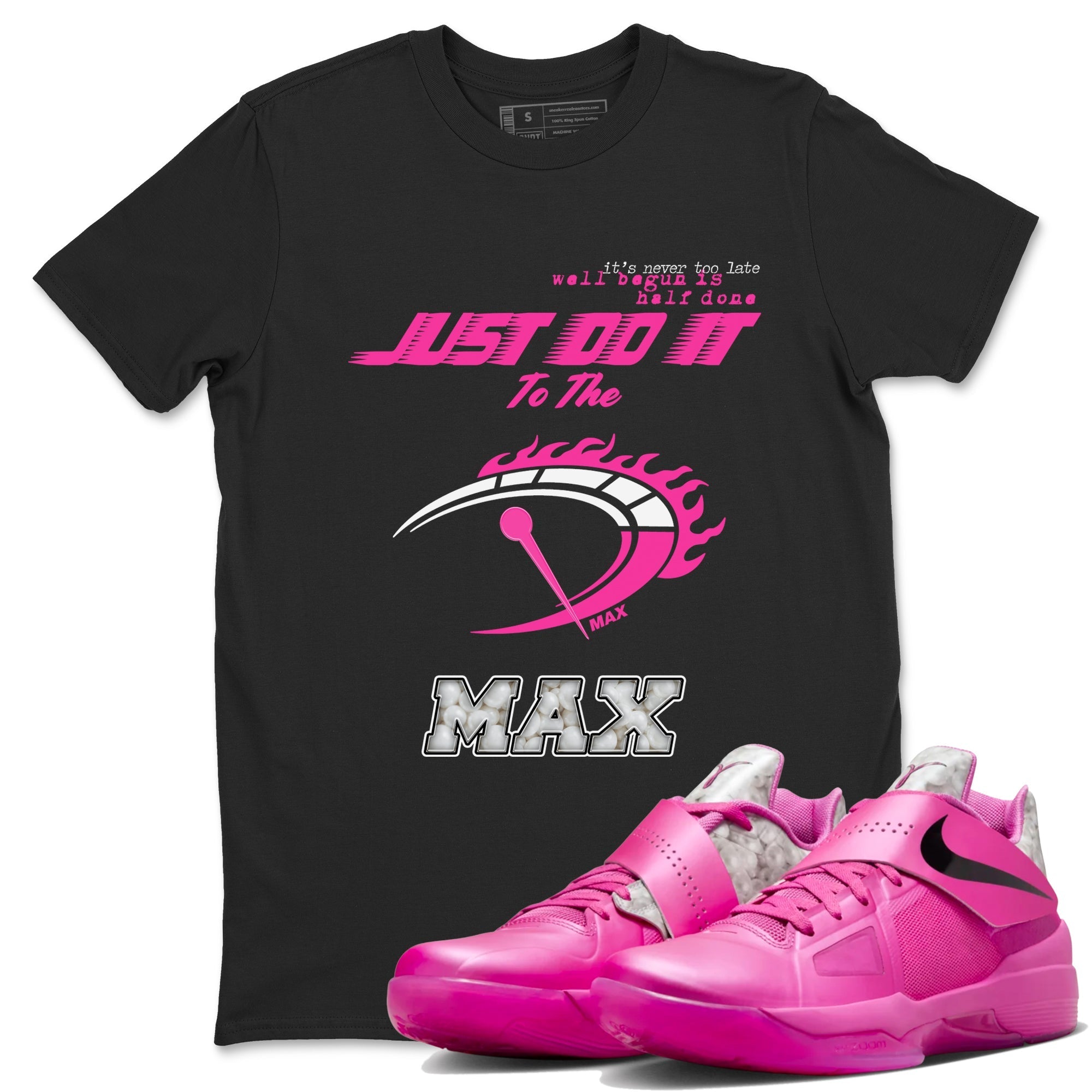 Do It To The Max snkmatch Tees - Nike KD 4 Aunt Pearl