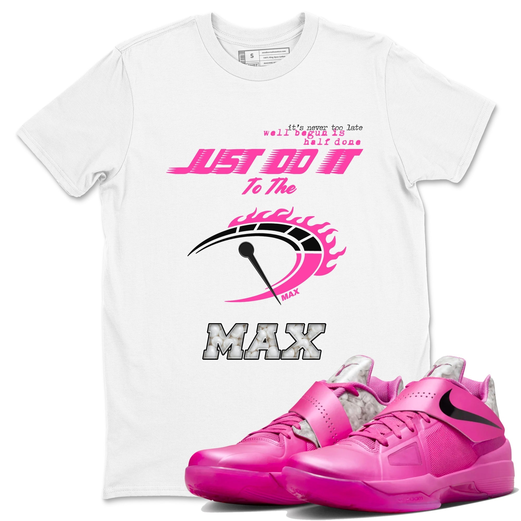Do It To The Max snkmatch Tees - Nike KD 4 Aunt Pearl