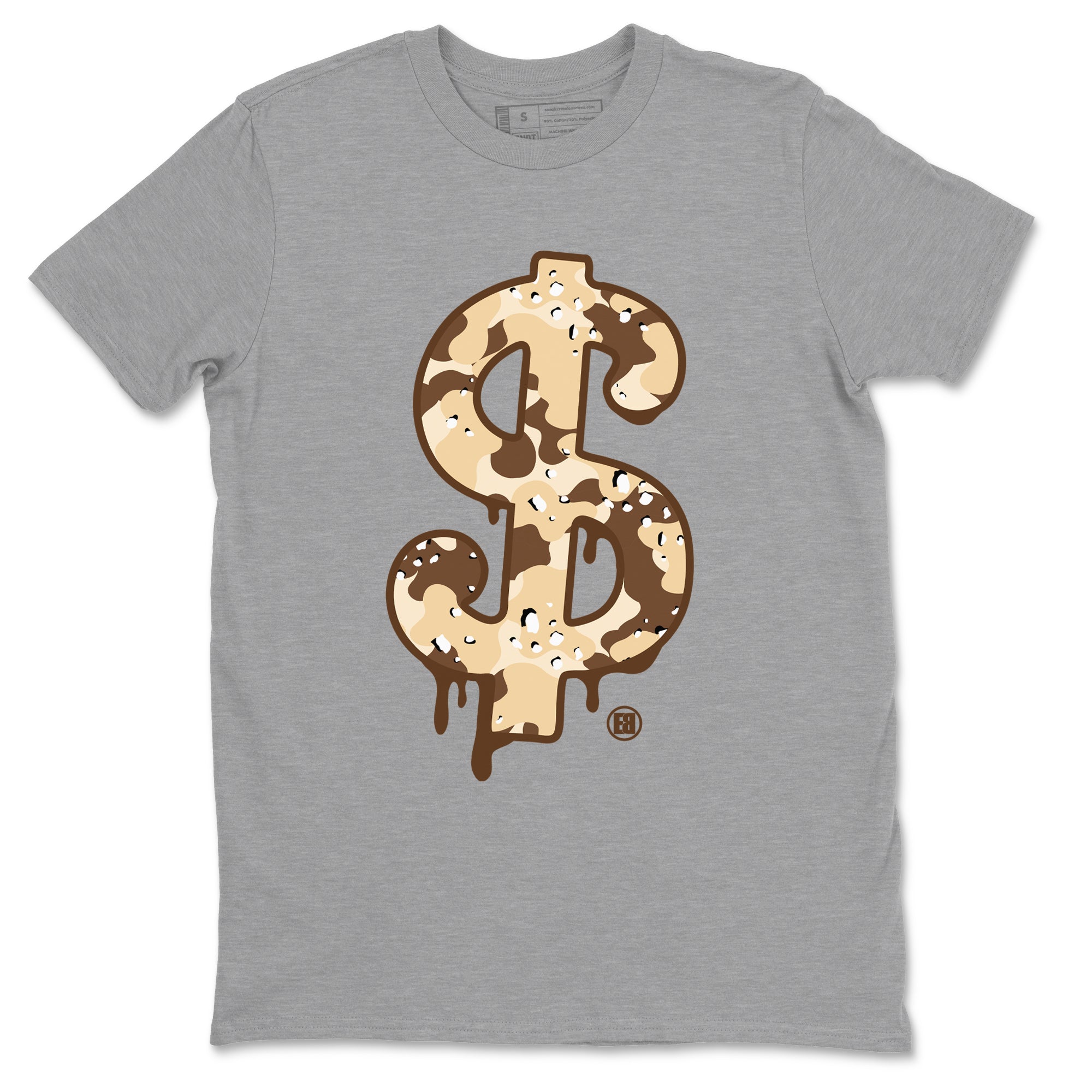 Dollar Camo snkmatch Tees - Air Jordan 3 Desert Camo