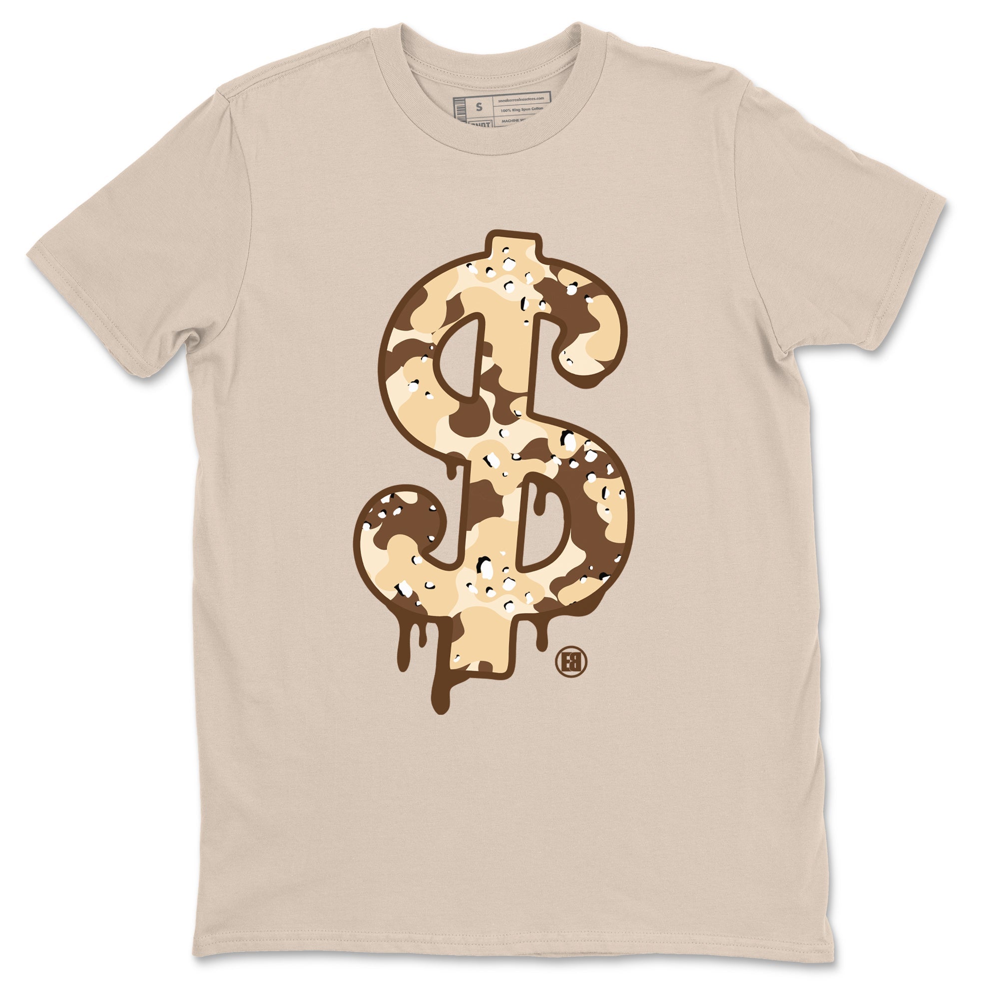 Dollar Camo snkmatch Tees - Air Jordan 3 Desert Camo