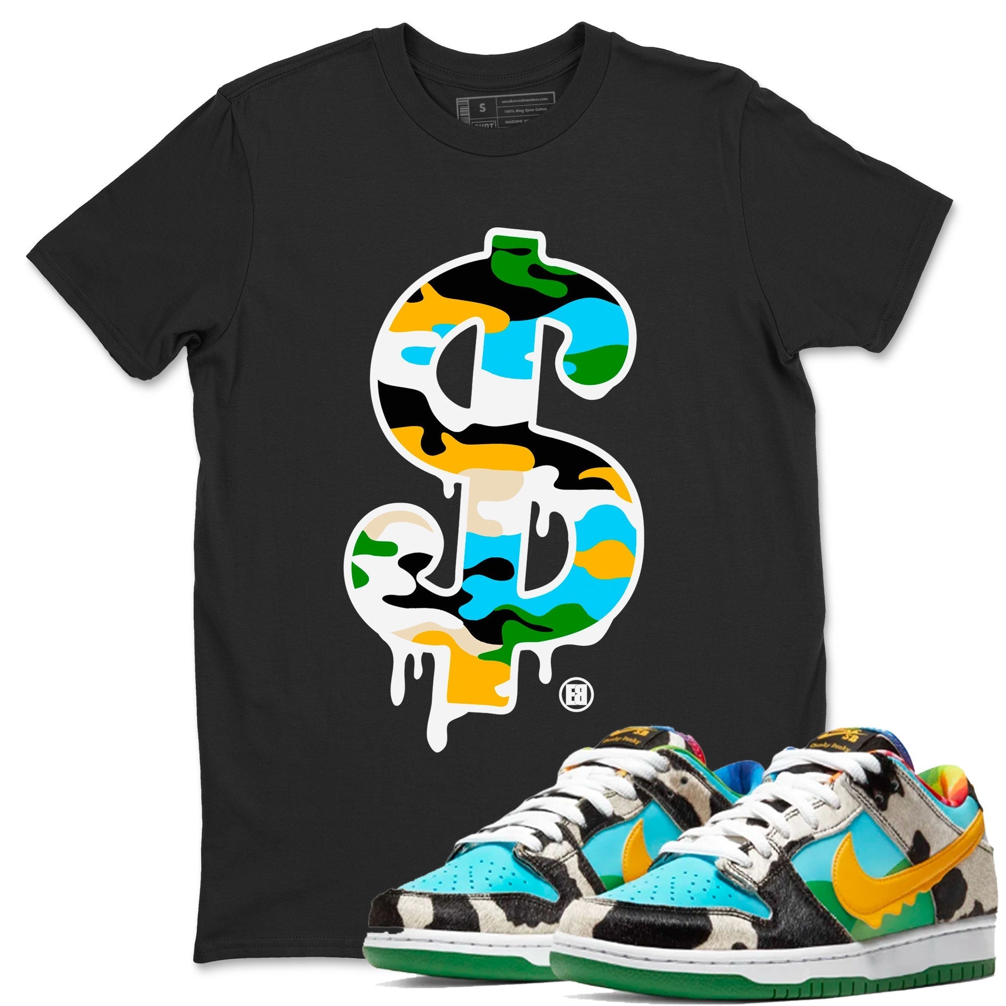 Dollar Camo snkmatch Tee - Dunk Chunky Dunky