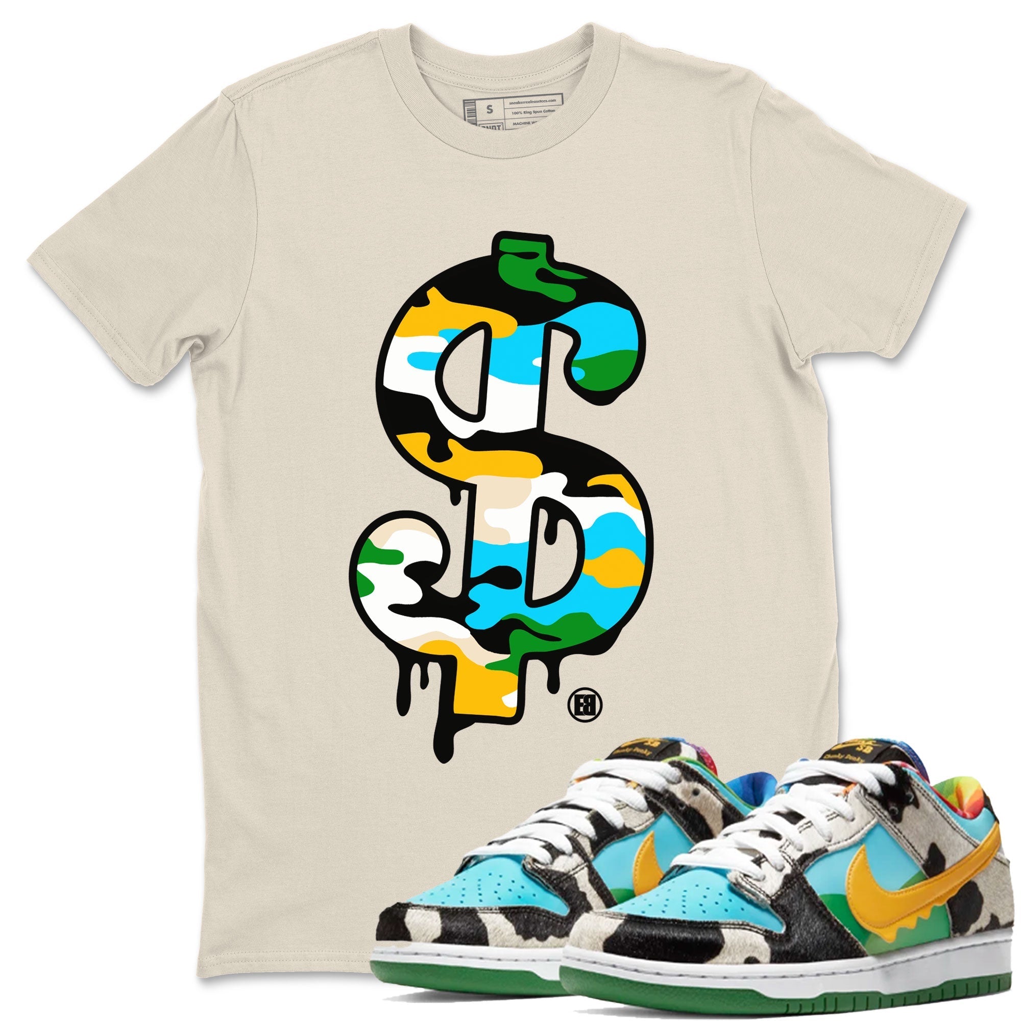 Dollar Camo snkmatch Tee - Dunk Chunky Dunky