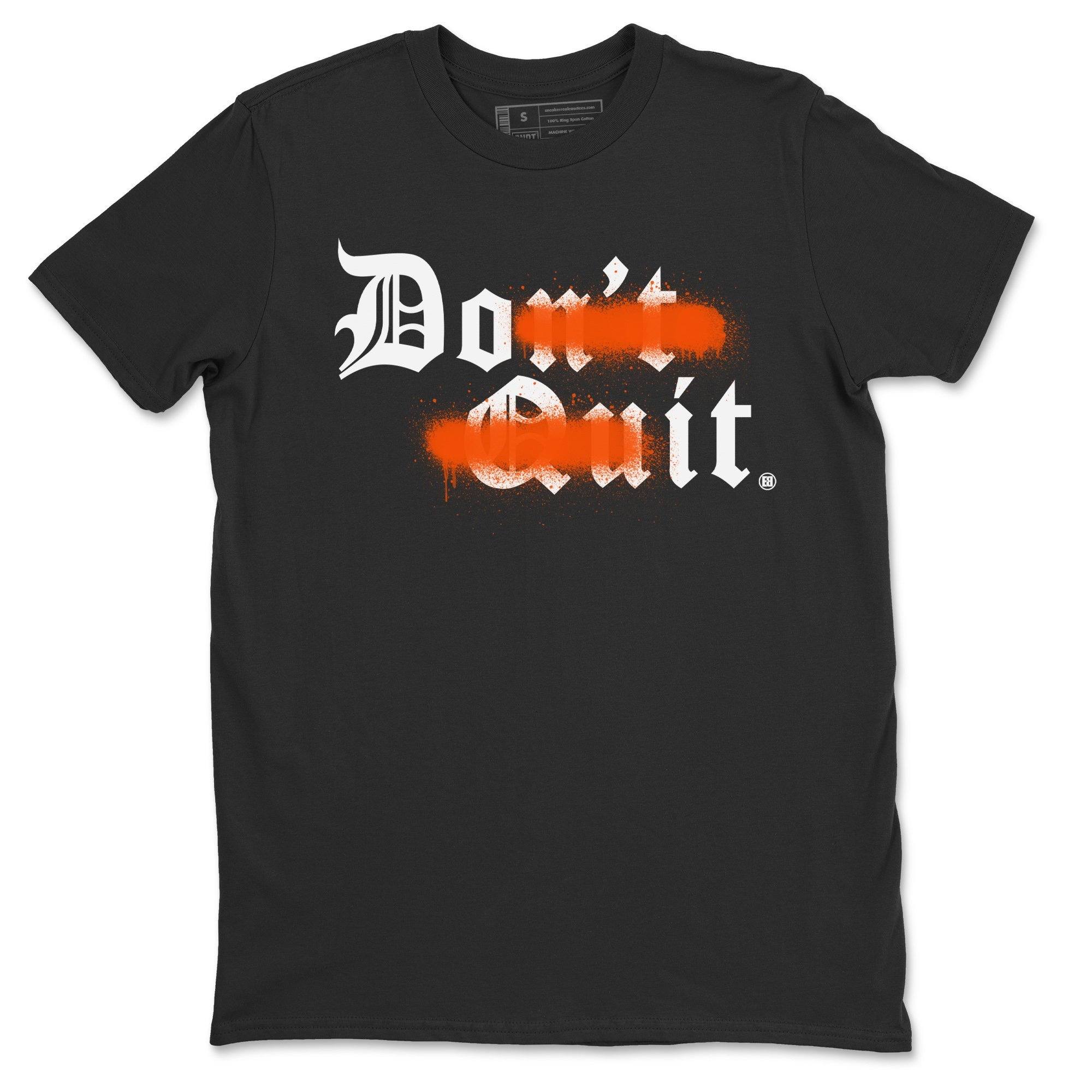 Don't Quit Do It Unisex Tops - Air Jordan 1 Electro Orange