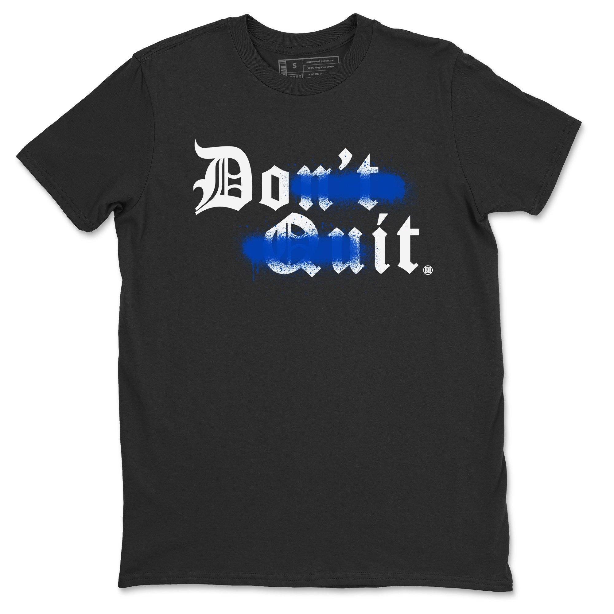 Don't Quit Do It Unisex Tops - Air Jordan 3 Racer Blue