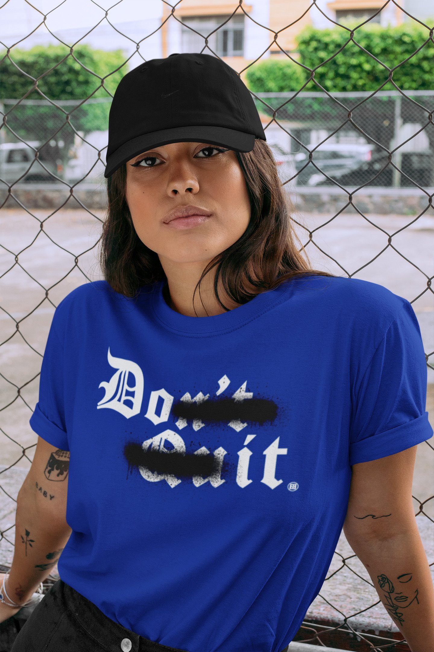 Don't Quit Do It Unisex Tops - Air Jordan 3 Racer Blue
