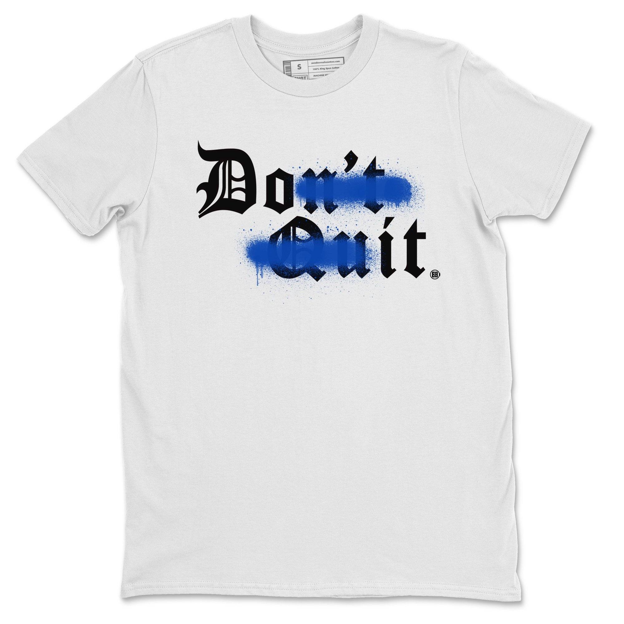 Don't Quit Do It Unisex Tops - Air Jordan 3 Racer Blue