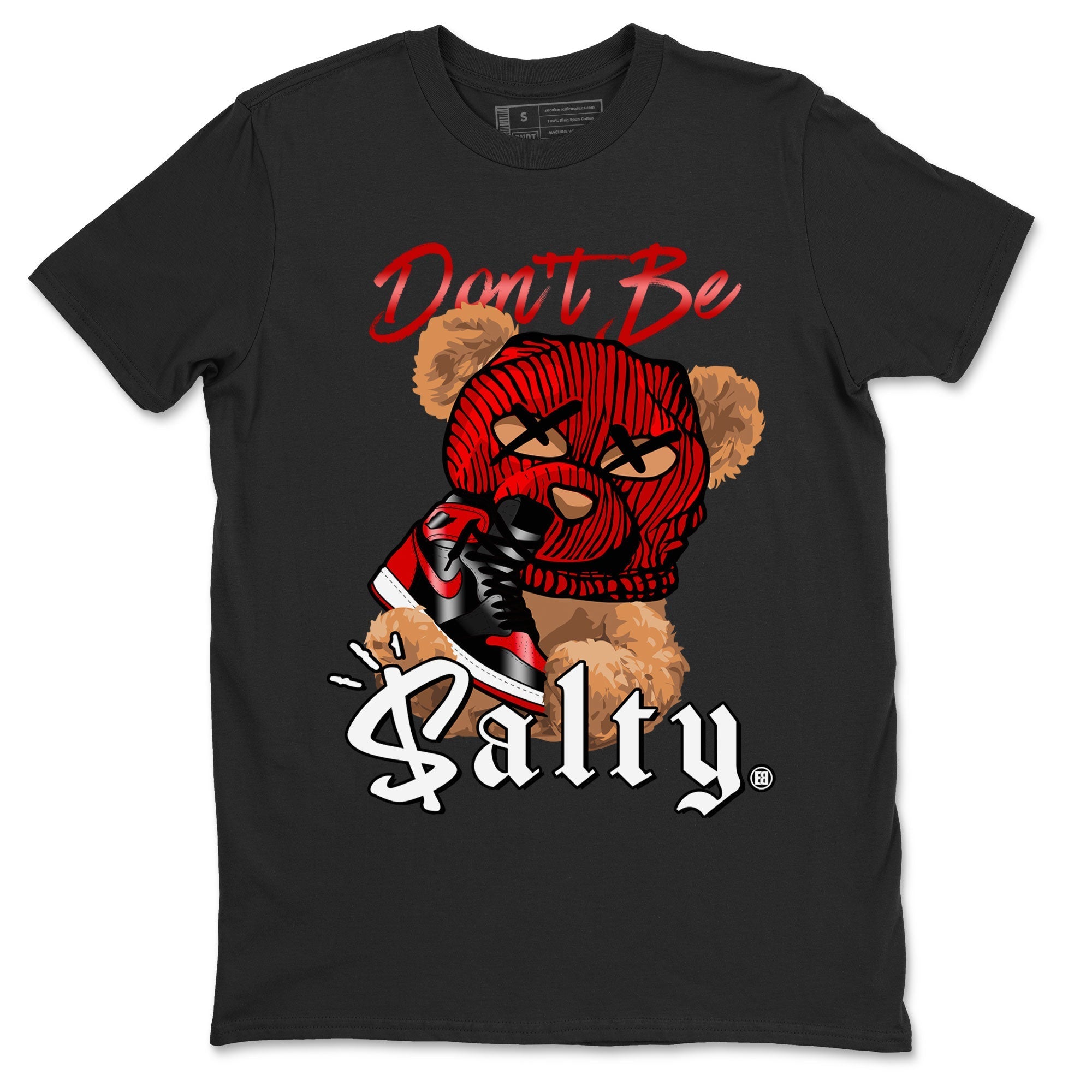 Don't Be Salty Bear Unisex Tops - Air Jordan 1 Satin Bred