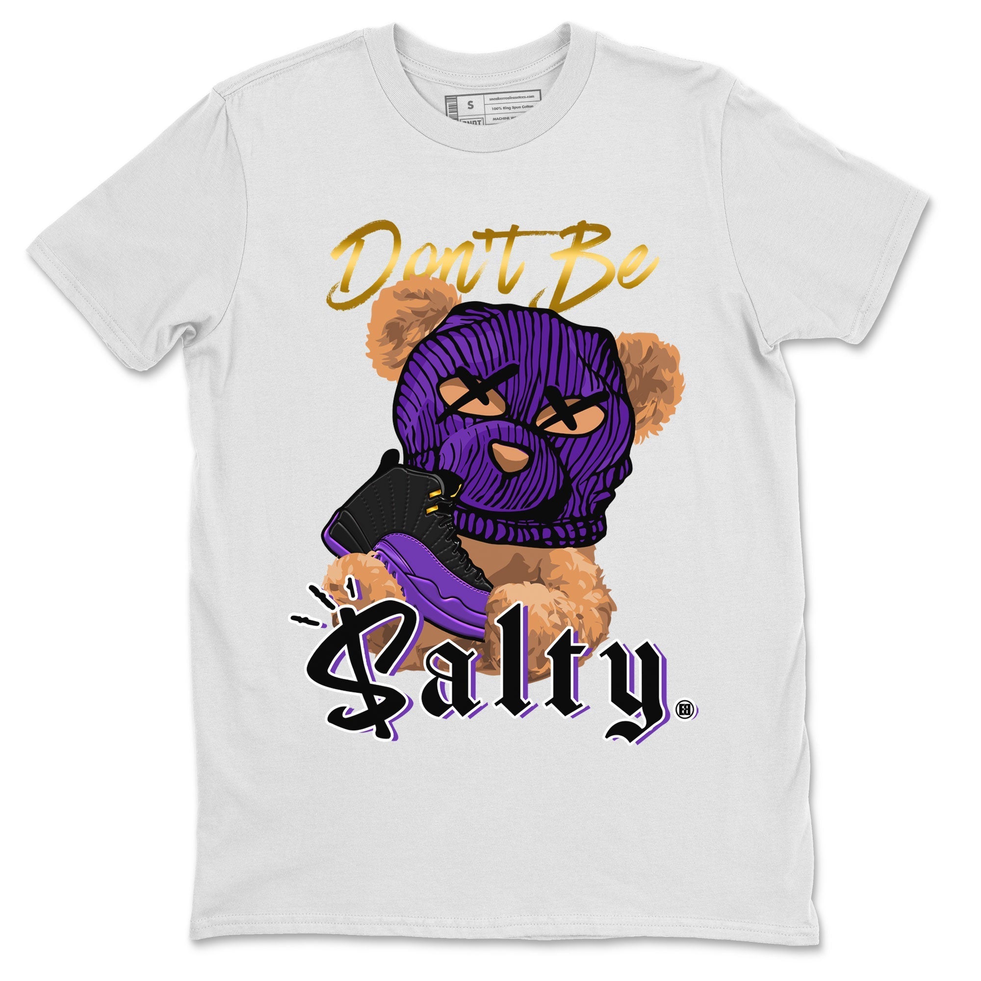Don't Be Salty Bear Unisex Tops - Air Jordan 12 Field Purple