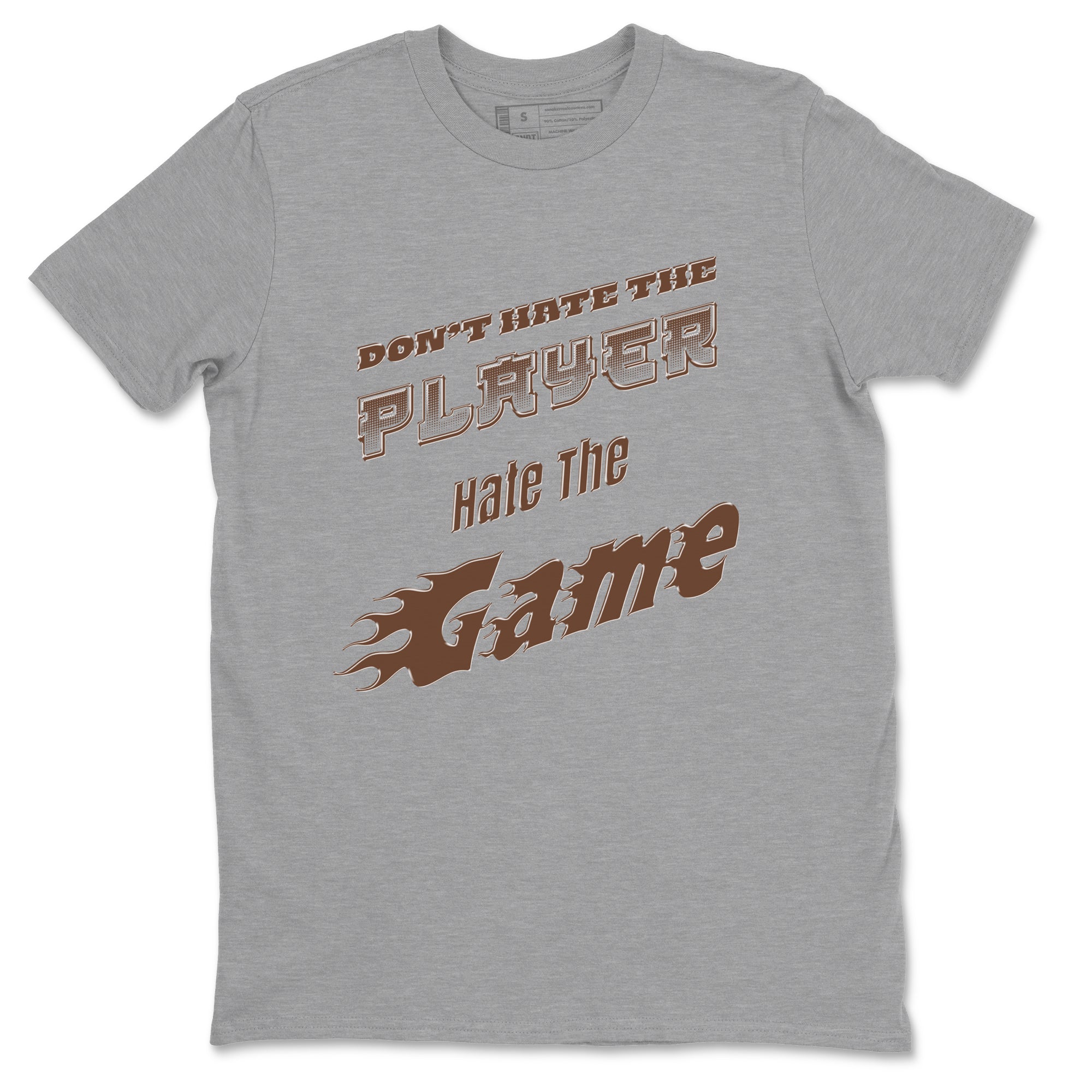Don't Hate The Player snkmatch Tee - Dunk Cacao Wow
