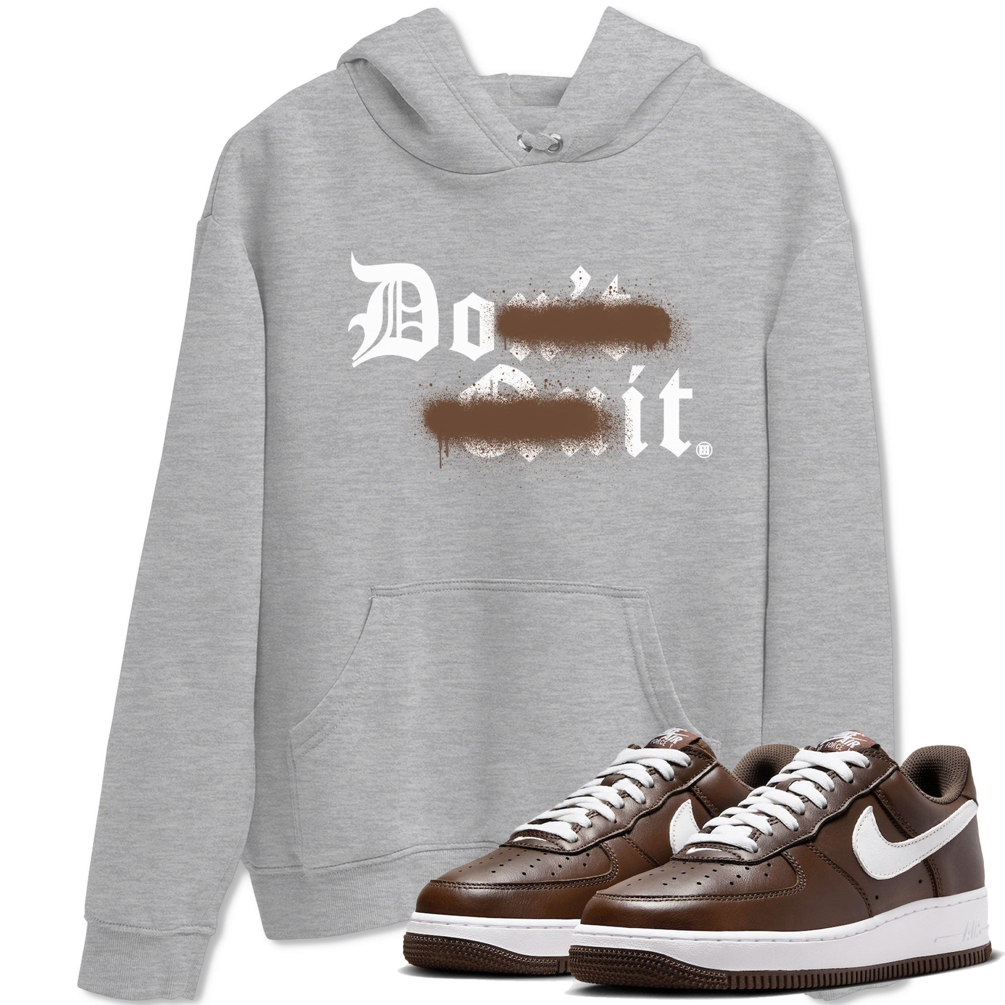Don't Quit Do It snkmatch Tee - Air Force 1 Chocolate