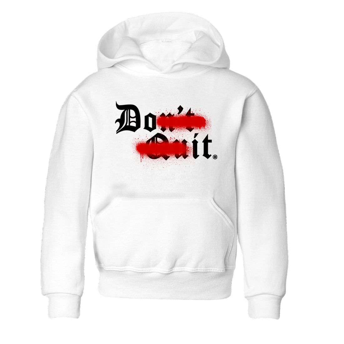 Don't Quit Do It snkmatch Tees Kids - Air Jordan 11 Bred Velvet
