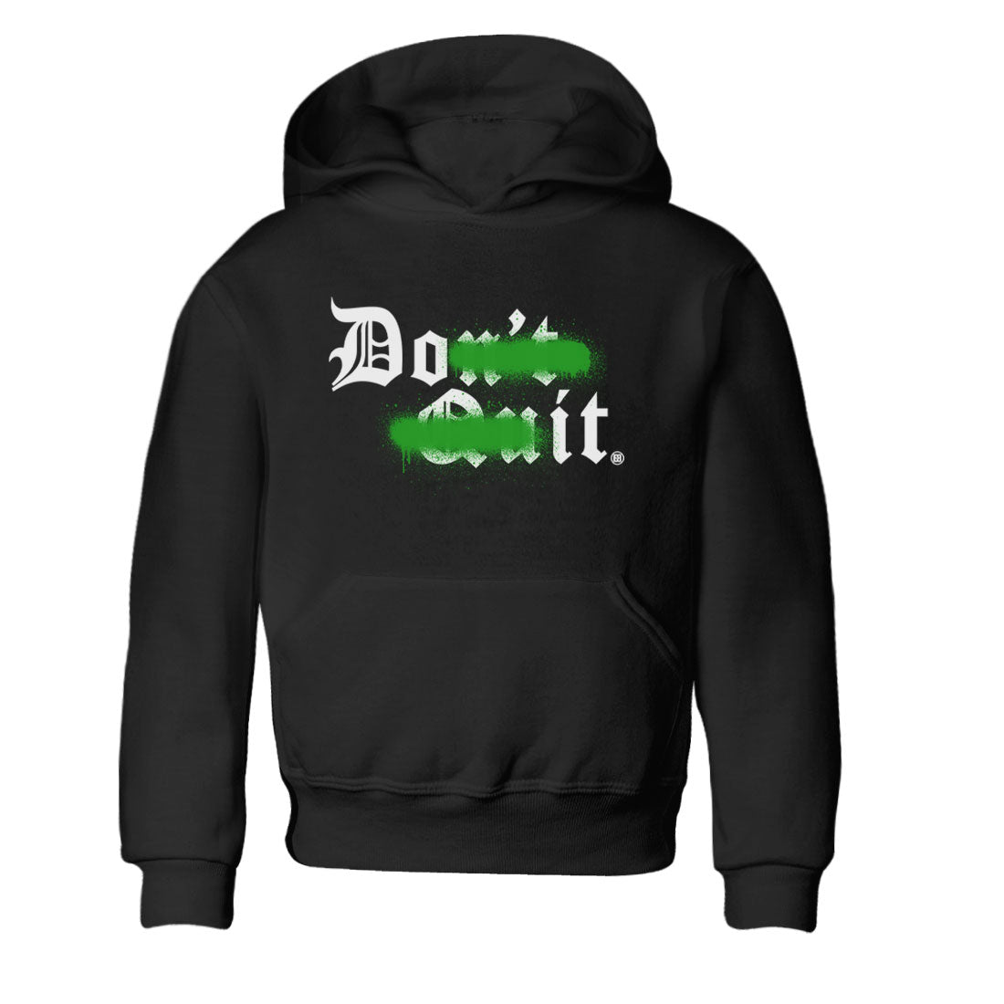 Don't Quit Do It snkmatch Tee Kids - Air Jordan 5 Lucky Green