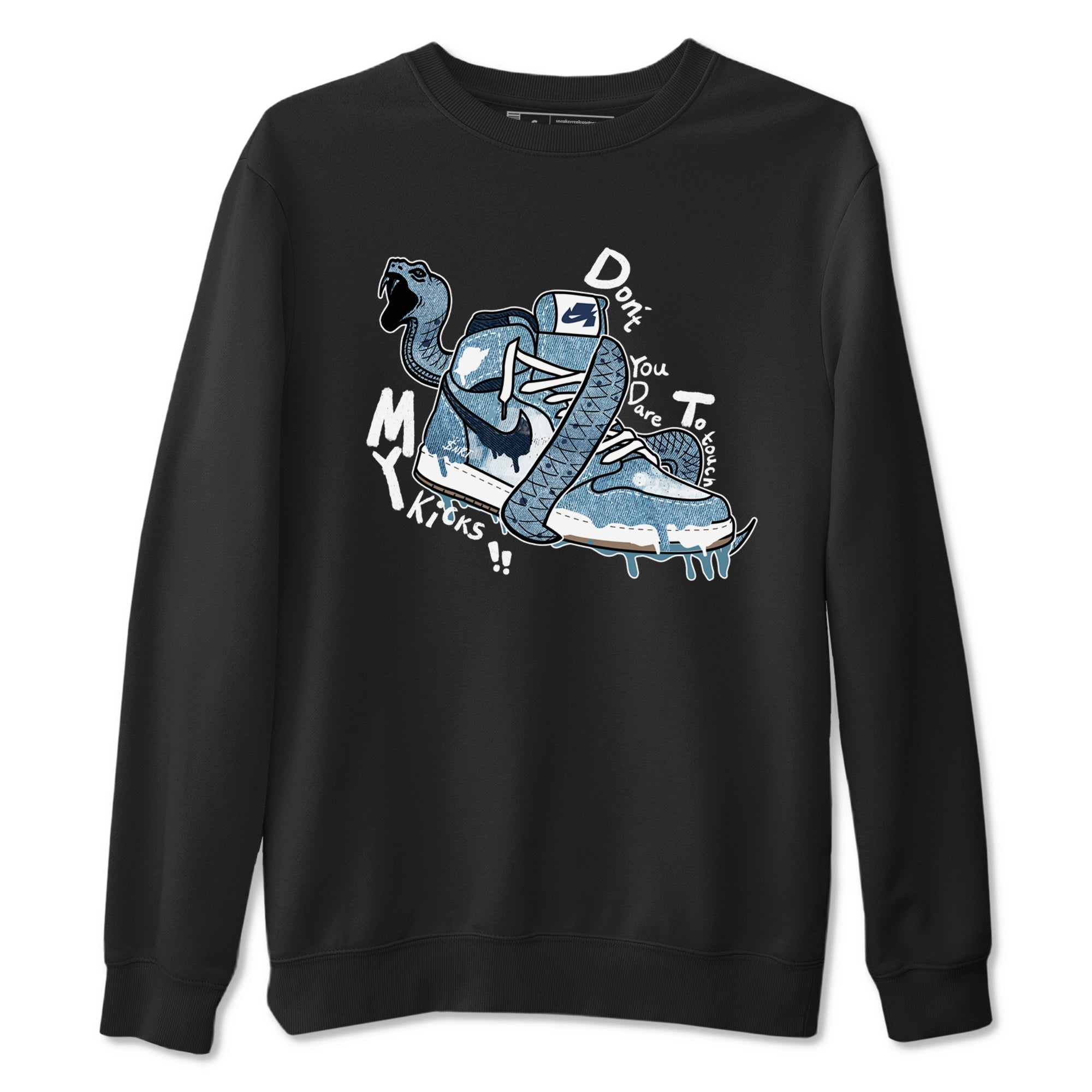 Don't Touch My Kicks snkmatch Tees - Air Jordan 1 Denim 2024