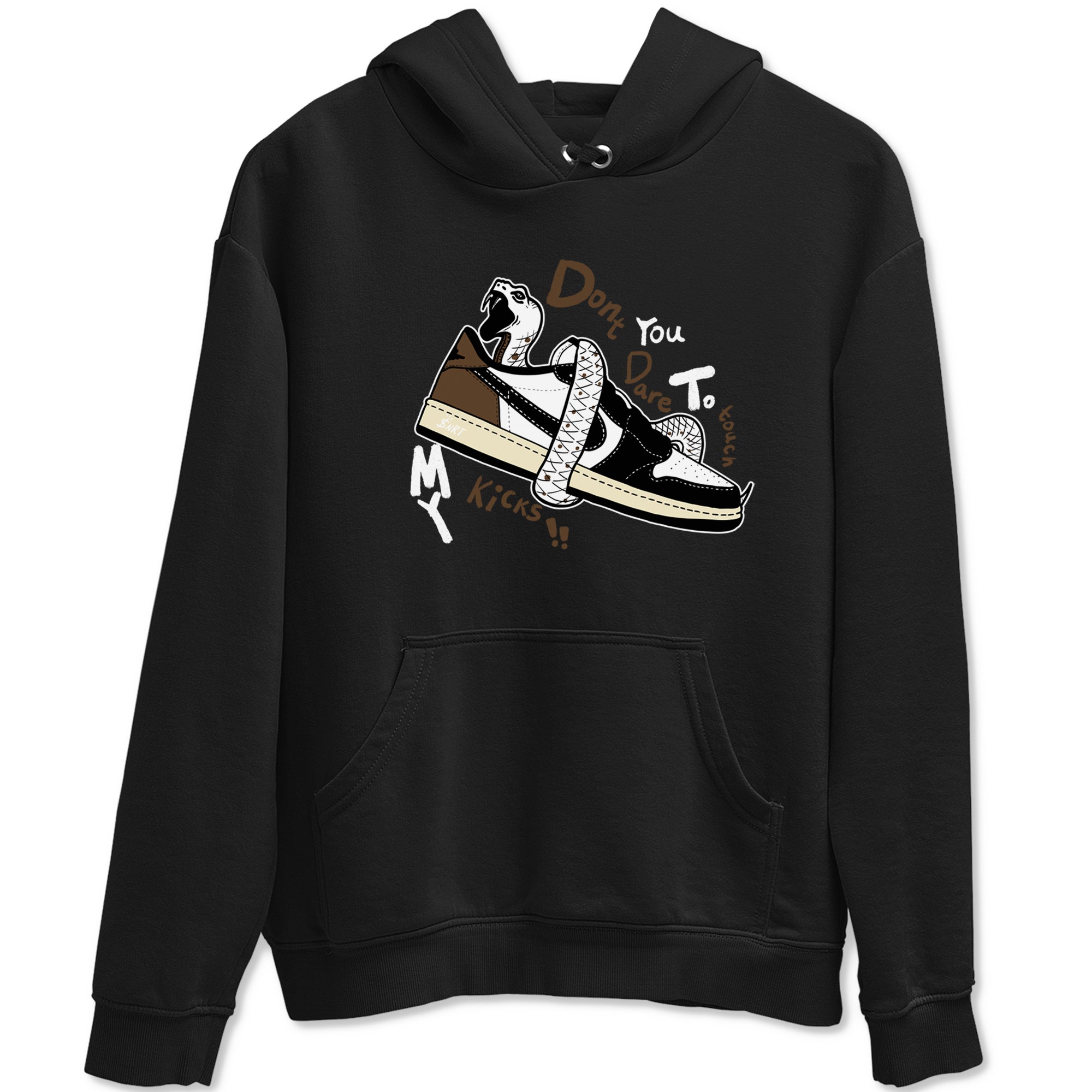 Don't Touch My Kicks snkmatch Tees - Air Jordan 1 Mocha