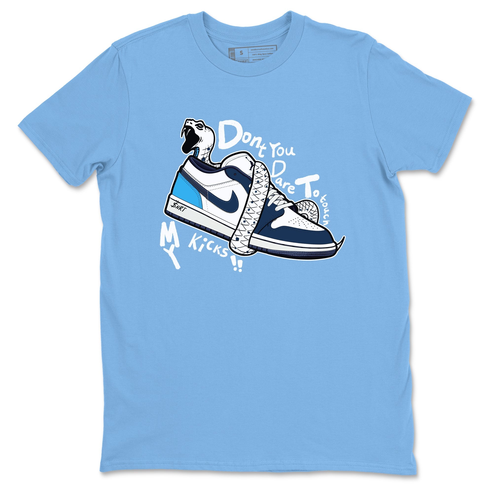 Don't Touch My Kicks snkmatch Tees - Air Jordan 1 Obsidian