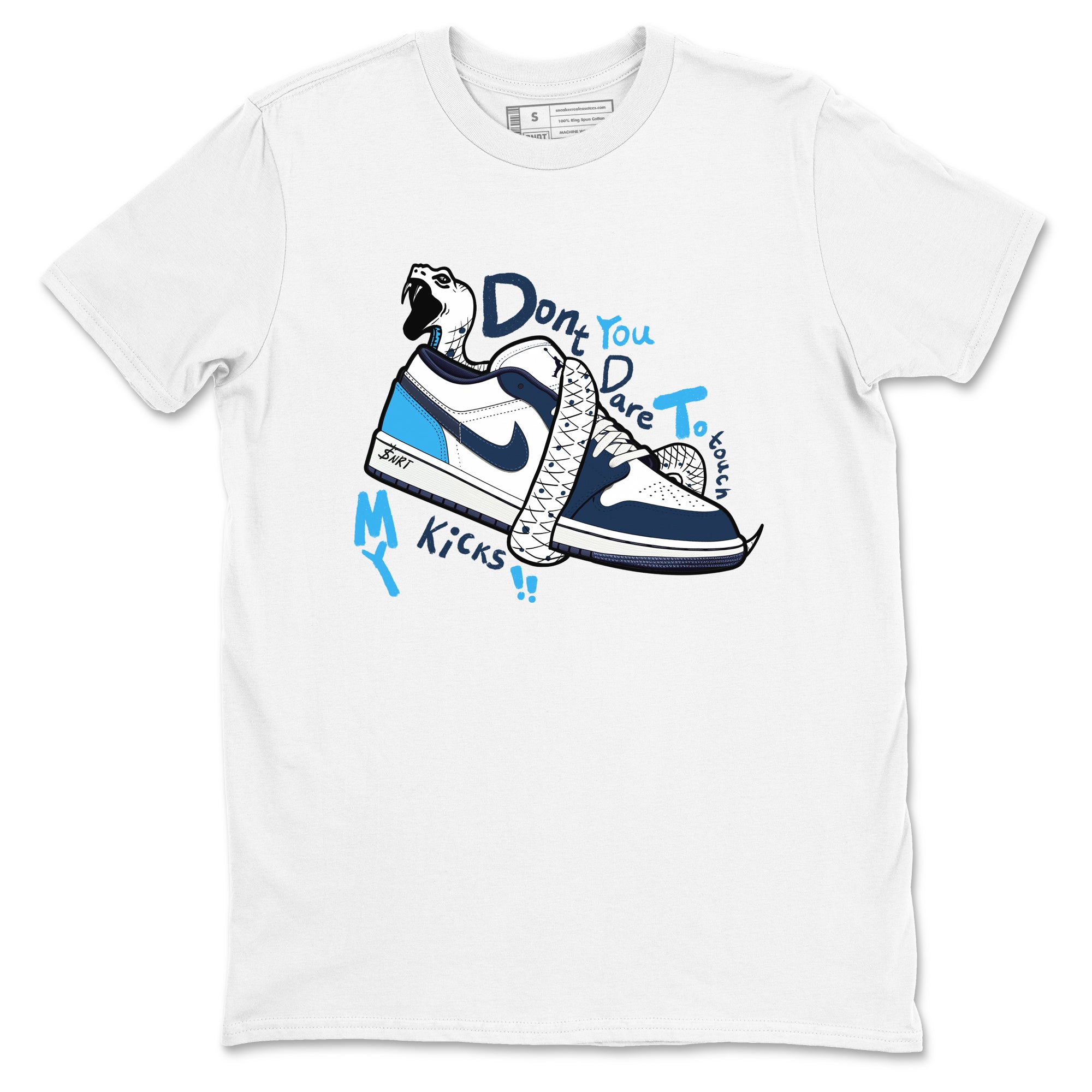 Don't Touch My Kicks snkmatch Tees - Air Jordan 1 Obsidian