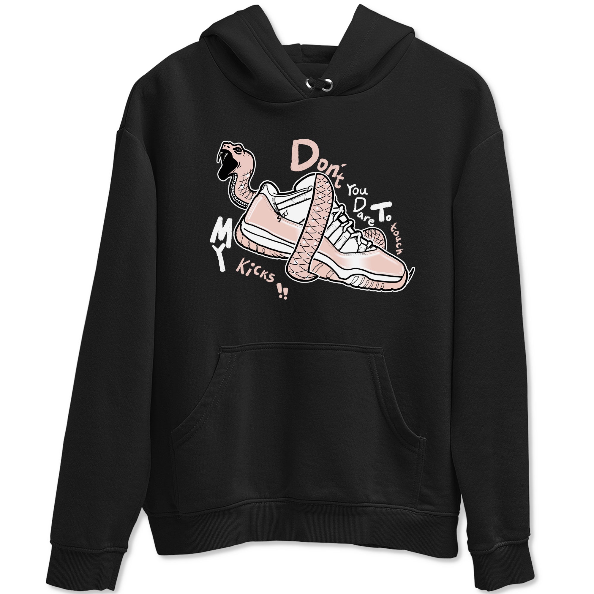 Don't Touch My Kicks snkmatch Tees - Air Jordan 11 Legend Pink