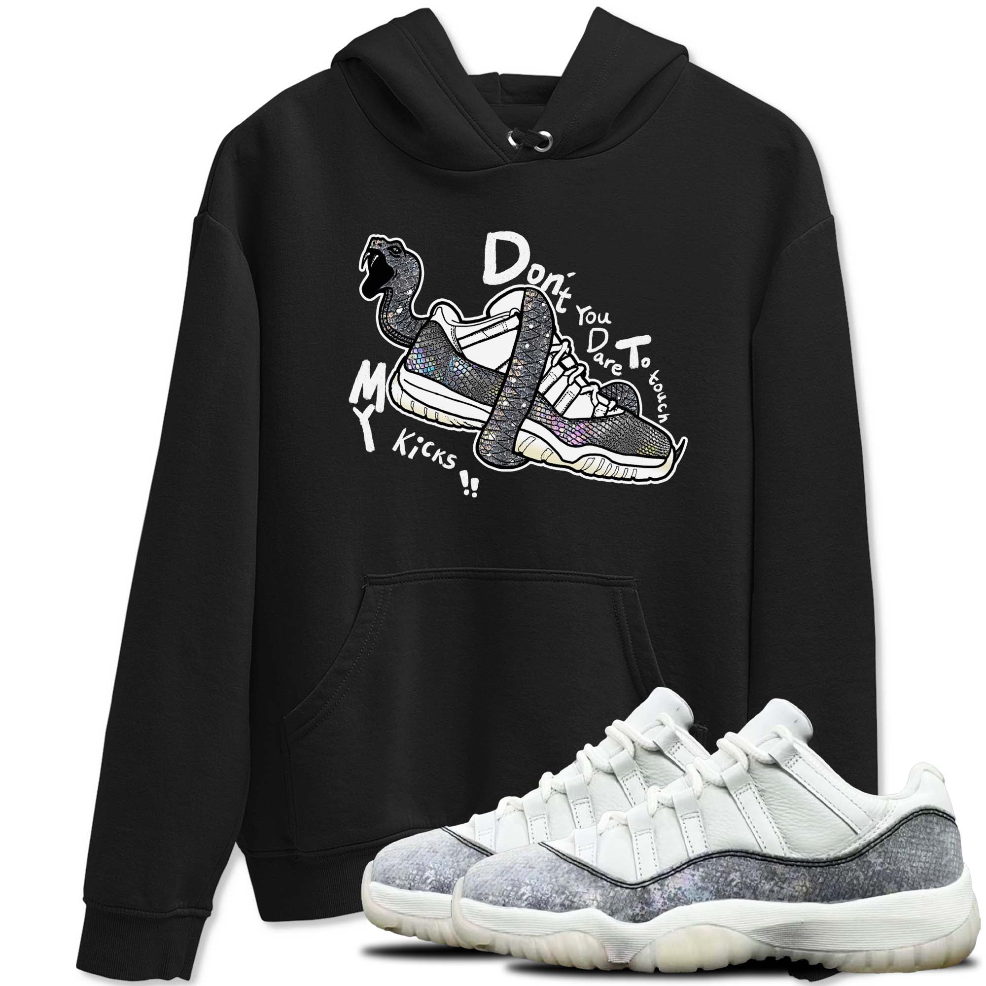 Don't Touch My Kicks snkmatch Tees - Air Jordan 11 Year Of The Snake