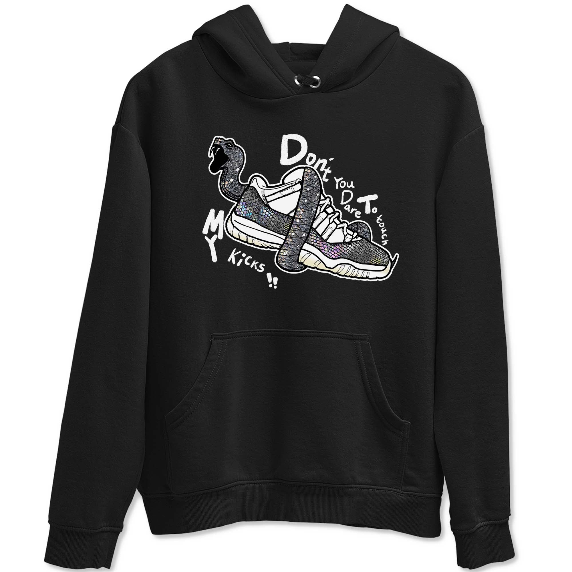Don't Touch My Kicks snkmatch Tees - Air Jordan 11 Year Of The Snake