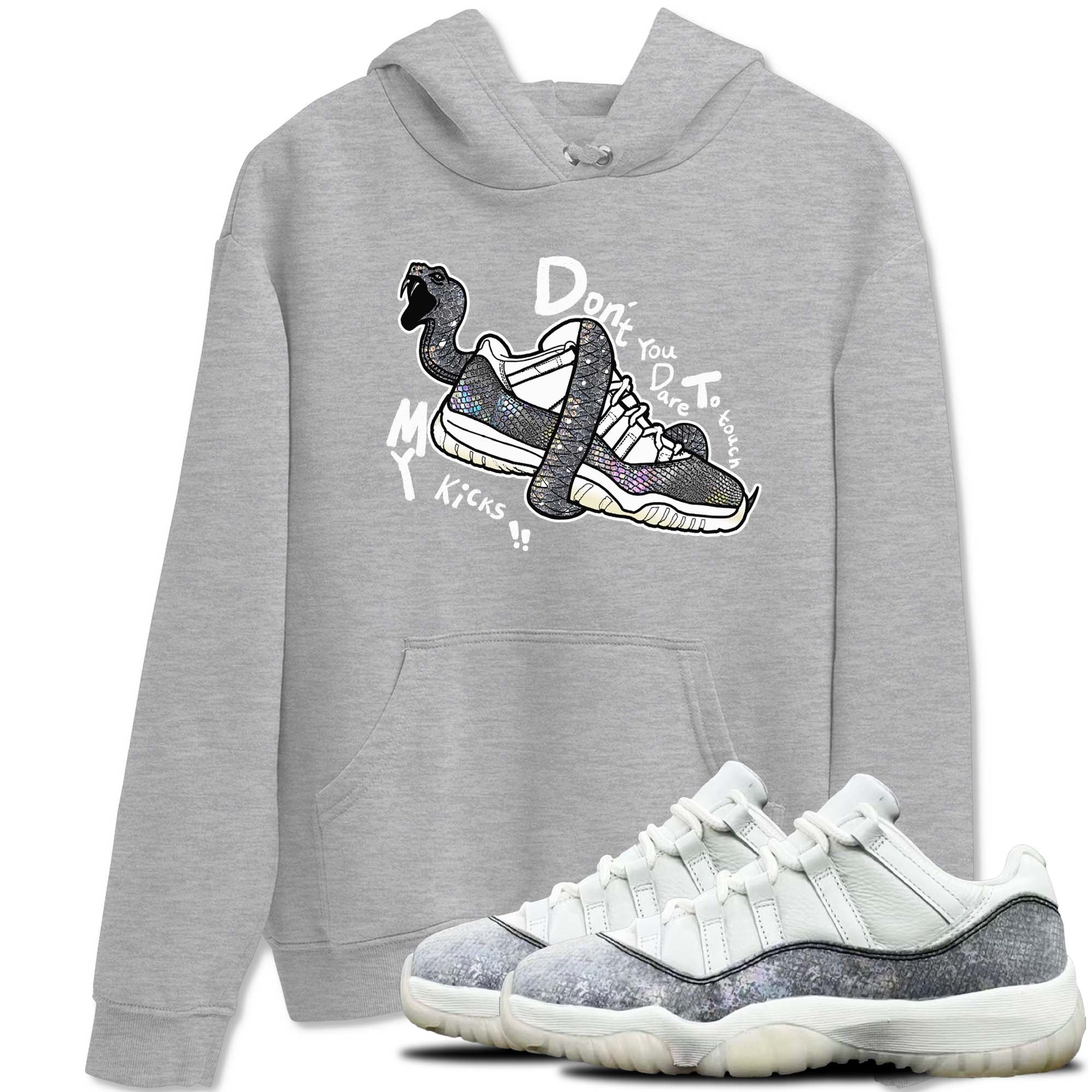 Don't Touch My Kicks snkmatch Tees - Air Jordan 11 Year Of The Snake