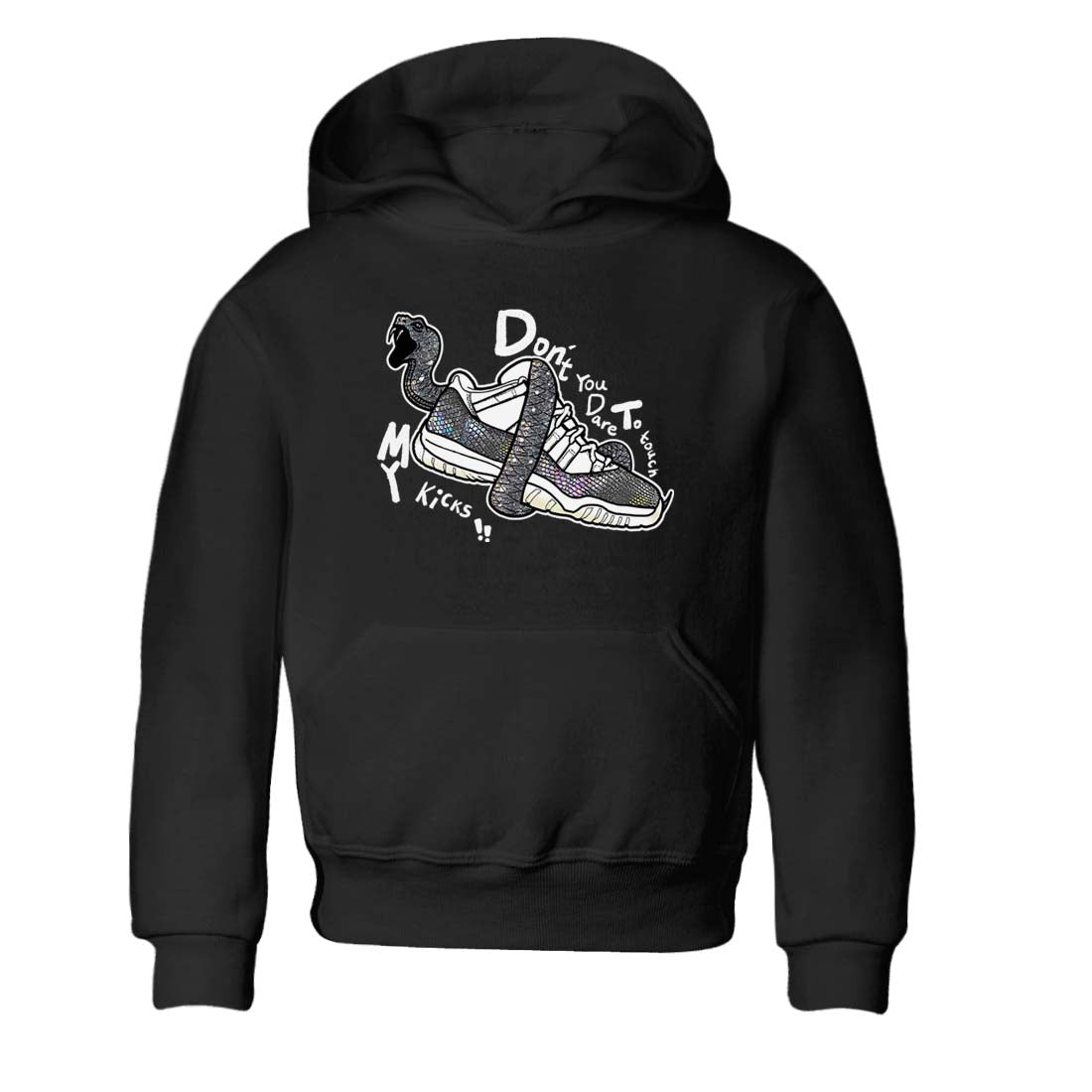 Don't Touch My Kicks snkmatch Tees Kids - Air Jordan 11 Year Of The Snake